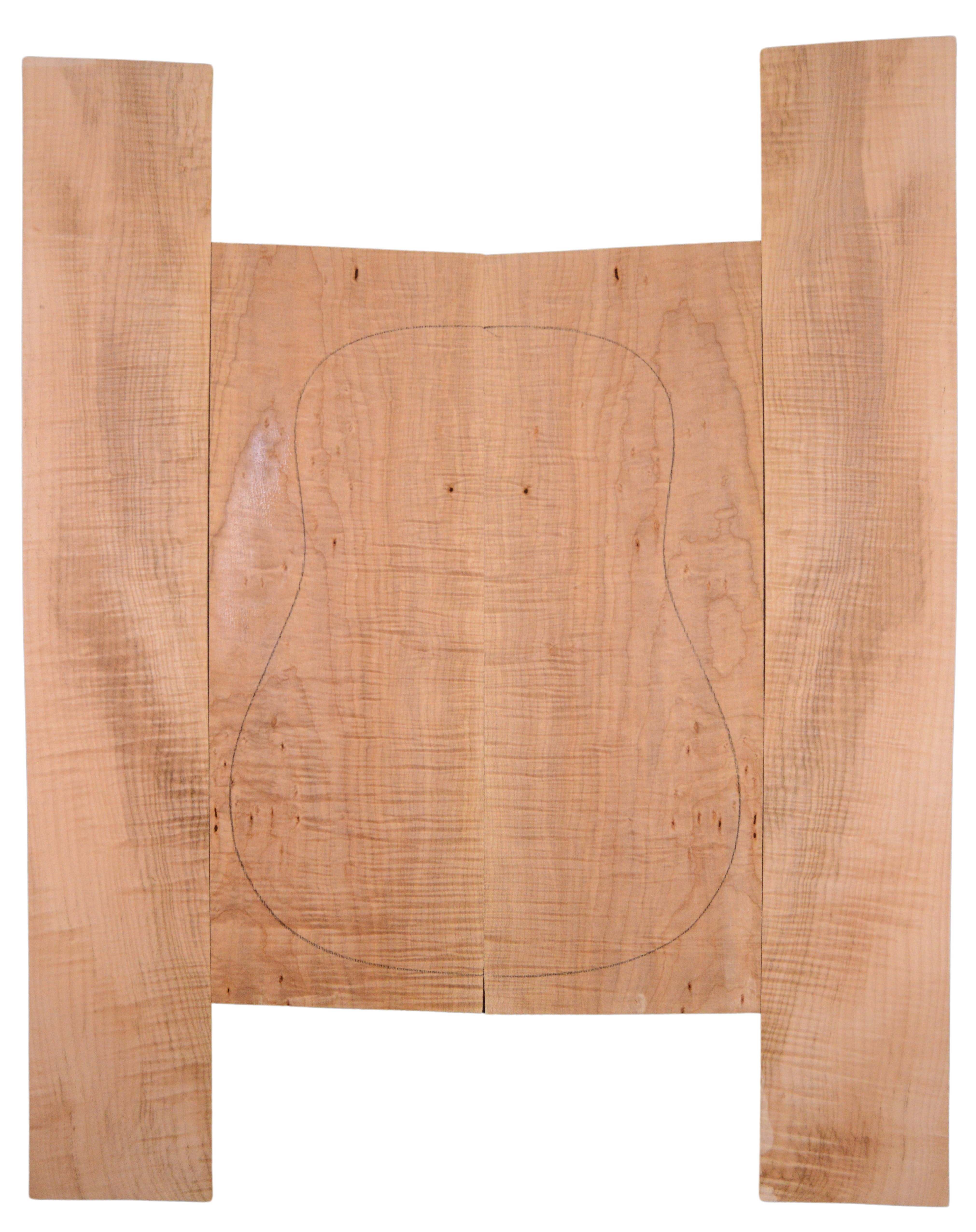 Maple (Big Leaf) GuitarSet4pcATC BLMMX.G.091