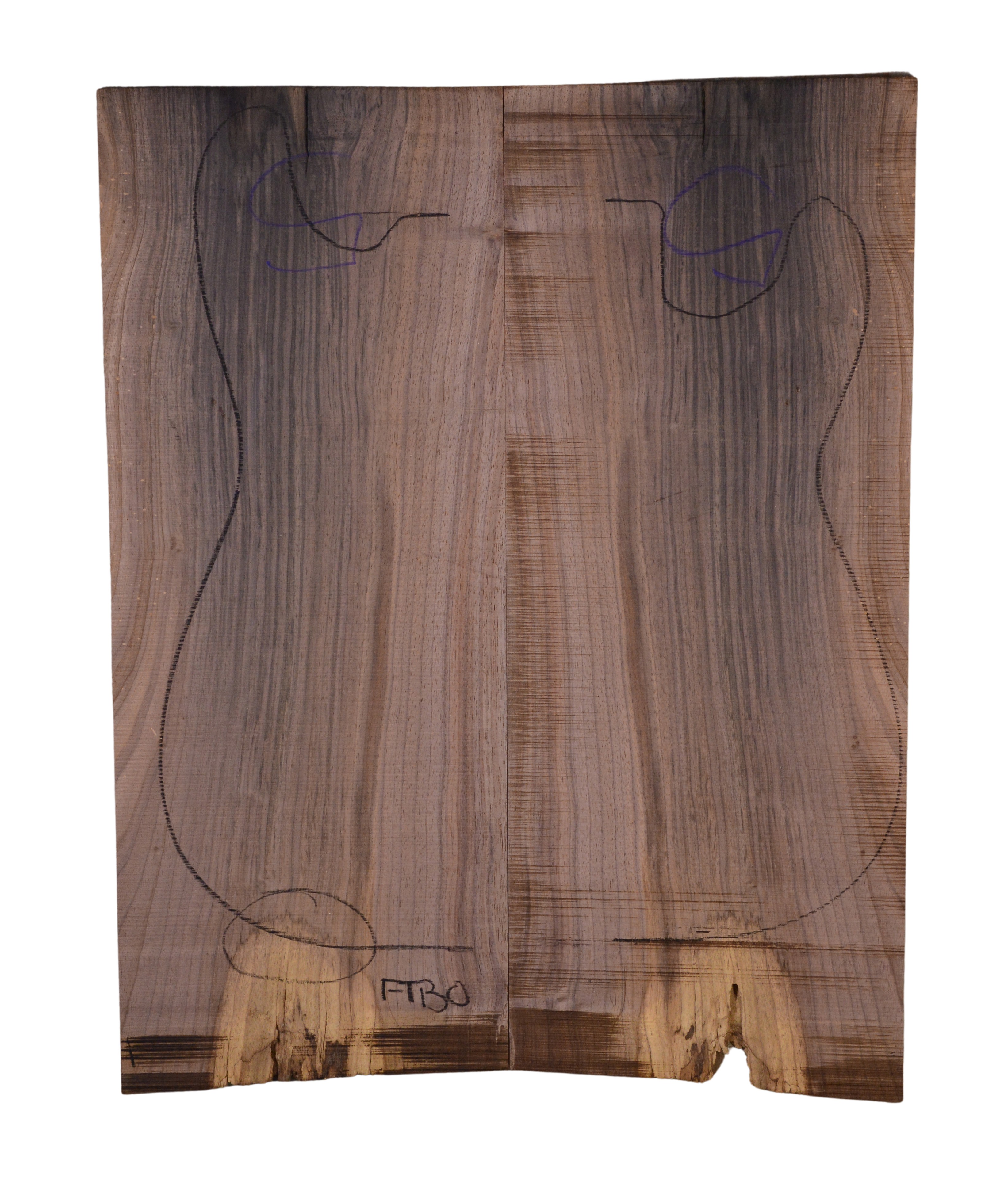 Walnut (Black) GuitarSolidBodyTopATC BLWAL3.G3.046