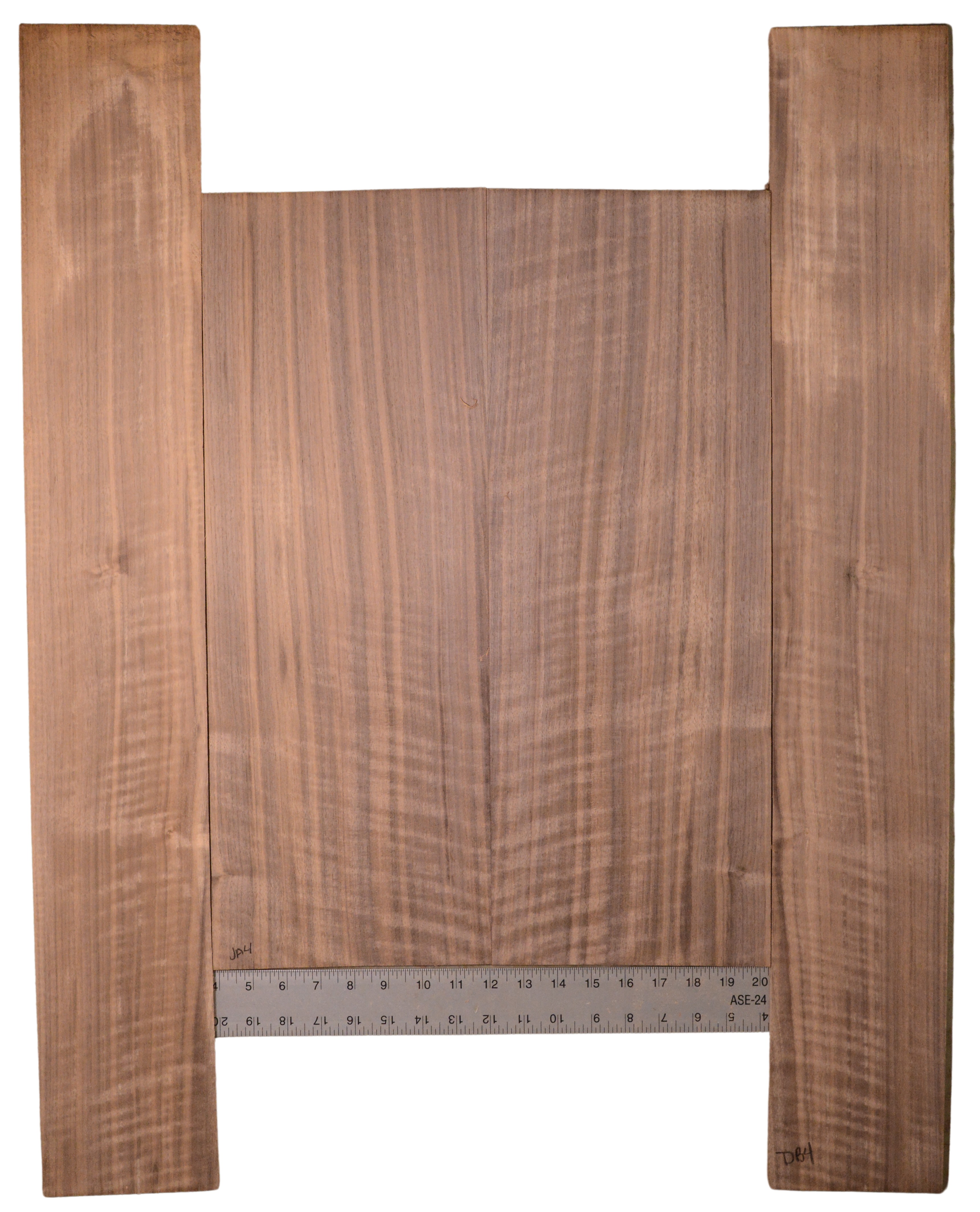 Walnut (Black) GuitarSides2pcATC BWAL9.G.172