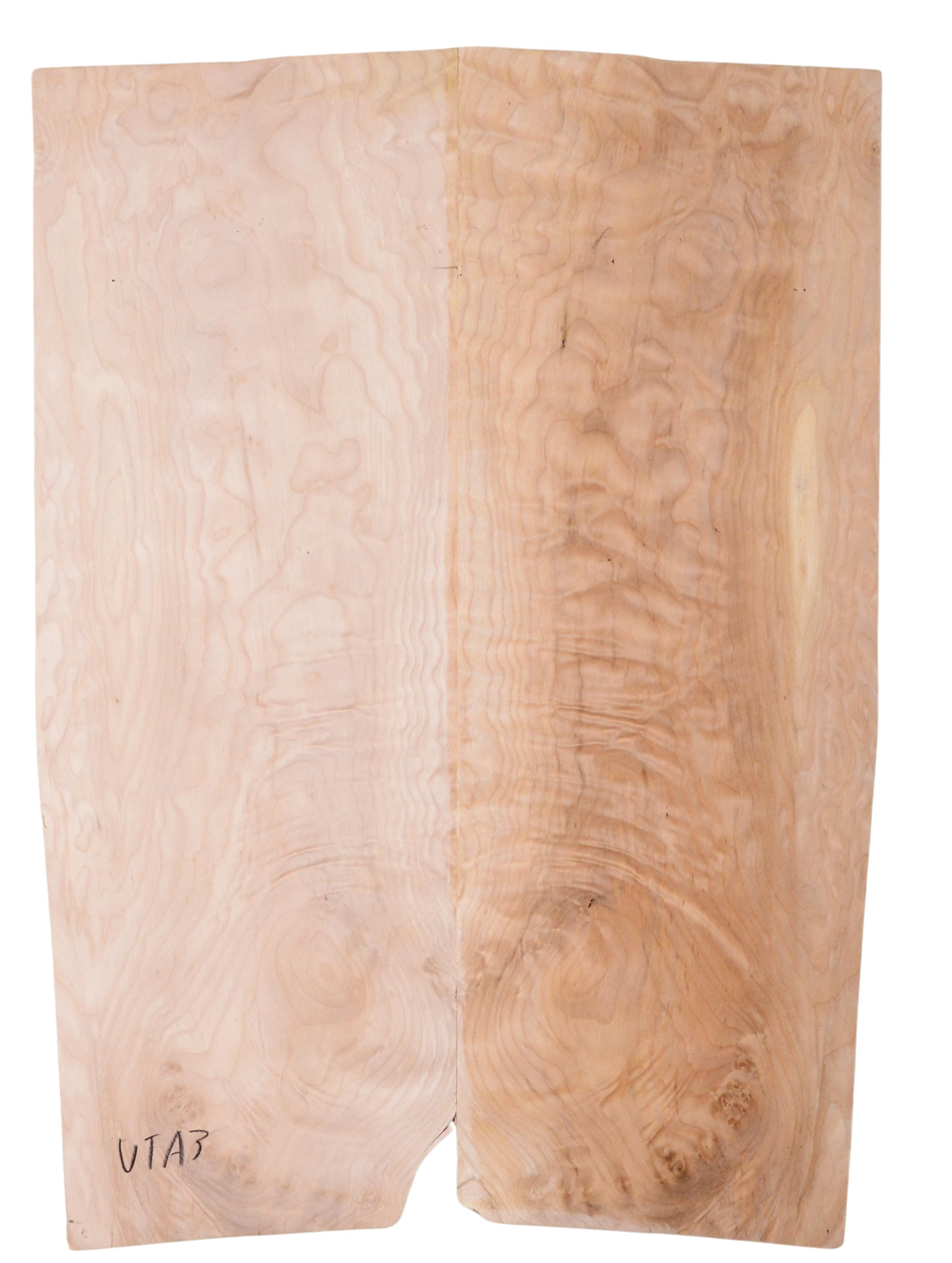 Maple (Big Leaf) GuitarSolidBodyTopATC C3370.G.094