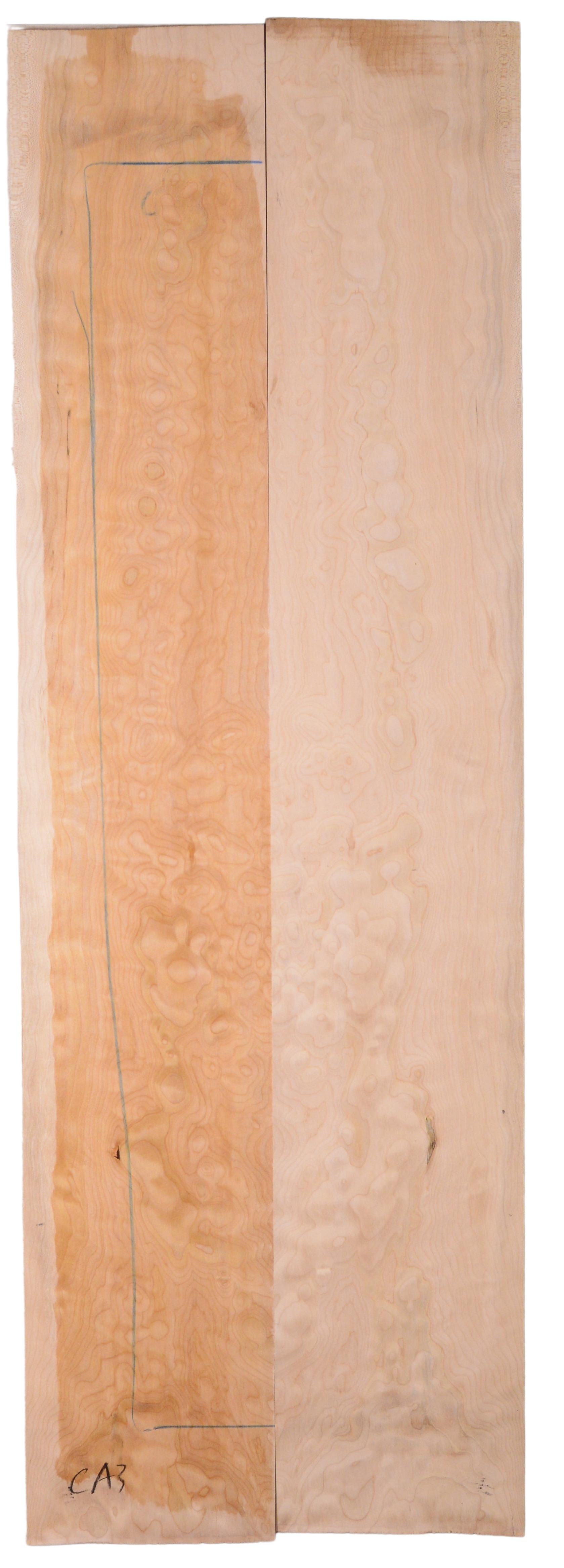 Maple (Big Leaf) GuitarSides2pcATC C3370.G.136