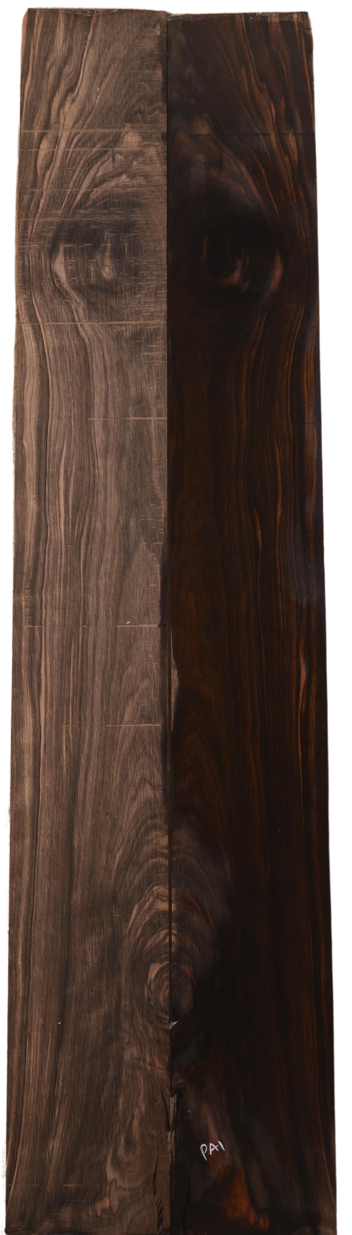 Ebony (Macassar) GuitarSides2pcATC EB.0002.G.021