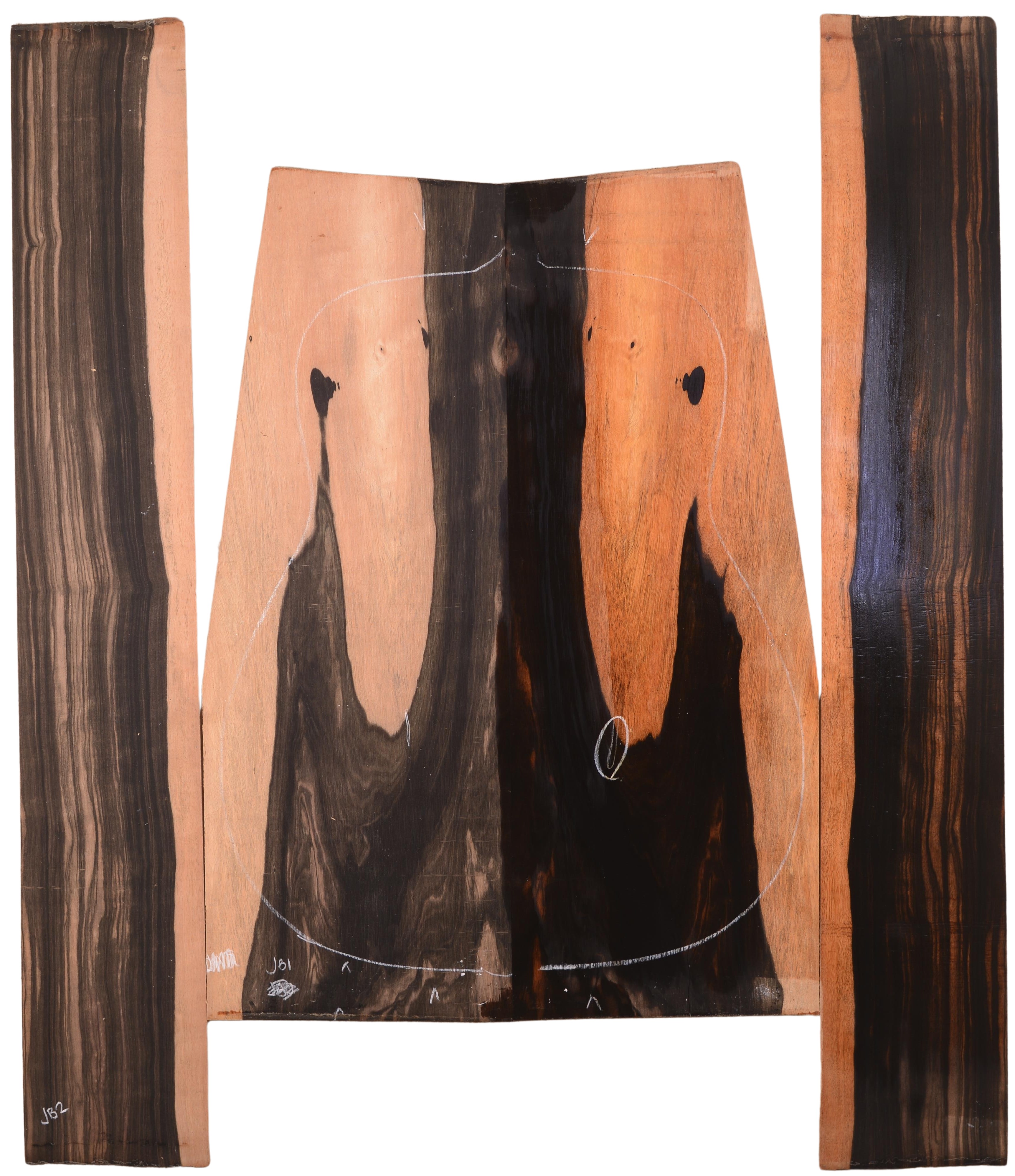 Ebony (Macassar) GuitarSet4pcATC EB.0002.G.026