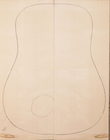 Spruce (European) GuitarSoundboardATC EUTOPS1.G.048