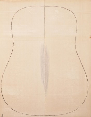 Spruce (European) GuitarSoundboardATC EUTOPS1.G.049