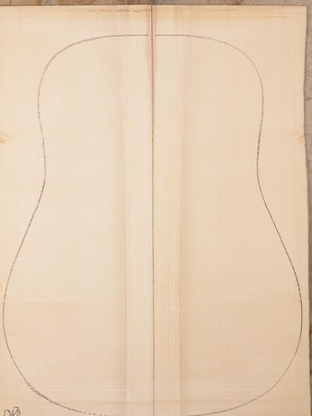 Spruce (European) GuitarSoundboardATC EUTOPS1.G.080