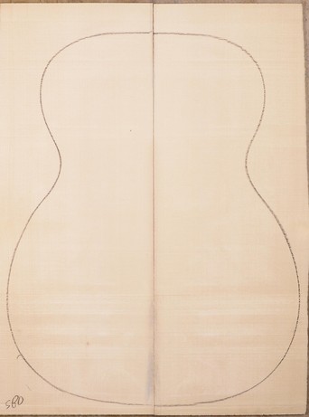 Spruce (European) GuitarSoundboardATC EUTOPS1.G.092
