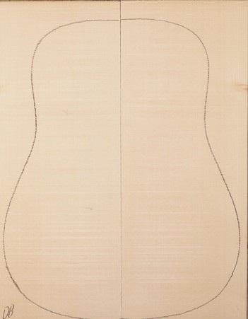 Spruce (European) GuitarSoundboardATC EUTOPS1.G.105