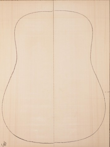 Spruce (European) GuitarSoundboardATC EUTOPS1.G.122