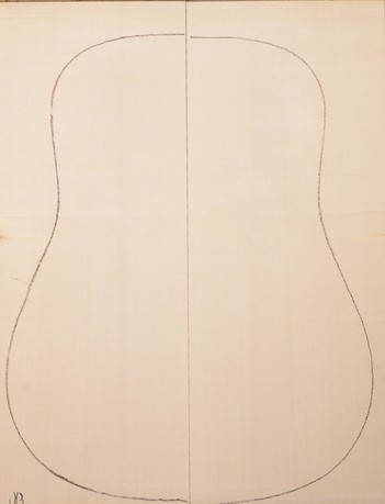 Spruce (European) GuitarSoundboardATC EUTOPS1.G.129