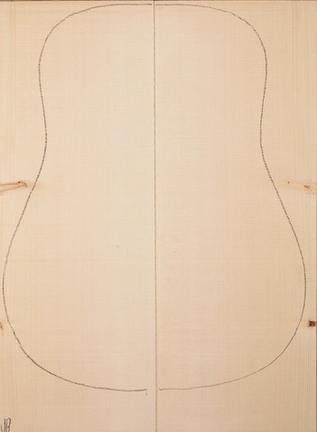 Spruce (European) GuitarSoundboardATC EUTOPS1.G.133