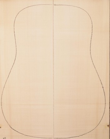 Spruce (European) GuitarSoundboardATC EUTOPS1.G.137