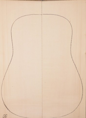 Spruce (European) GuitarSoundboardATC EUTOPS1.G.192