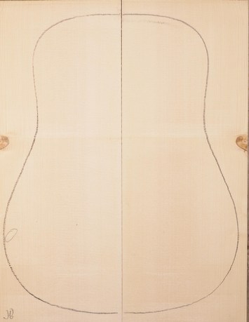 Spruce (European) GuitarSoundboardATC EUTOPS1.G.208