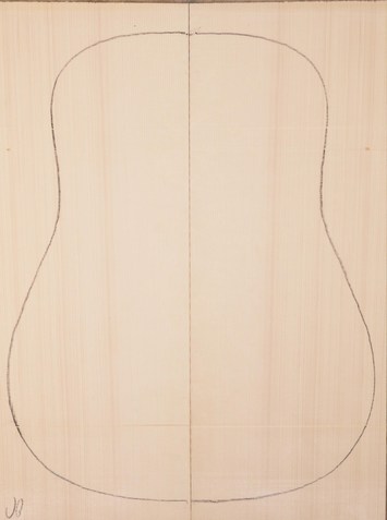 Spruce (European) GuitarSoundboardATC EUTOPS1.G.209