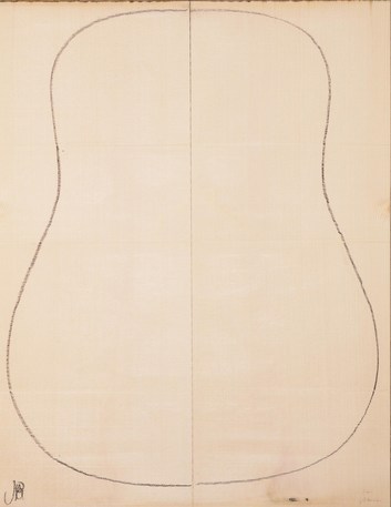 Spruce (European) GuitarSoundboardATC EUTOPS1.G.211