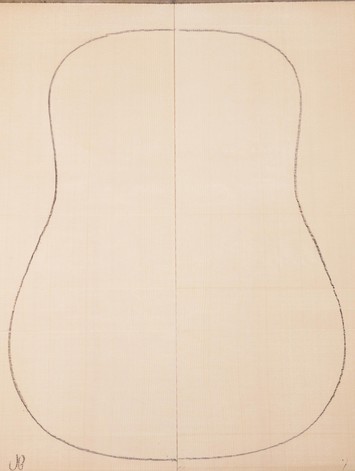 Spruce (European) GuitarSoundboardATC EUTOPS1.G.214