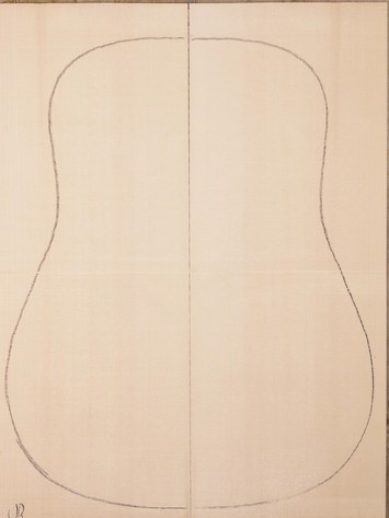 Spruce (European) GuitarSoundboardATC EUTOPS1.G.216