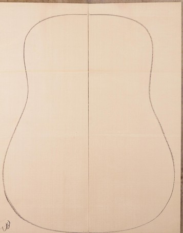 Spruce (European) GuitarSoundboardATC EUTOPS1.G.225