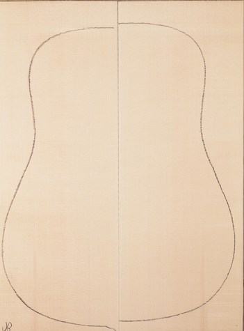 Spruce (European) GuitarSoundboardATC EUTOPS1.G.233