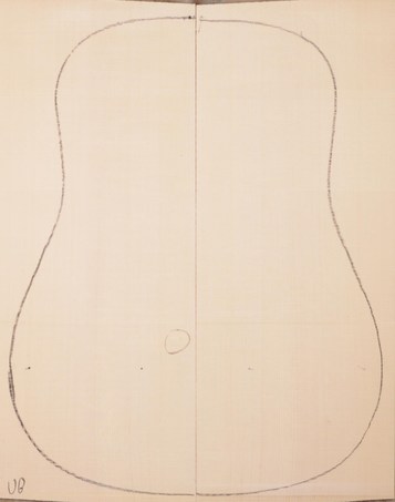 Spruce (European) GuitarSoundboardATC EUTOPS1.G.234