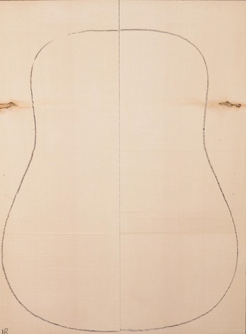 Spruce (European) GuitarSoundboardATC EUTOPS1.G.237