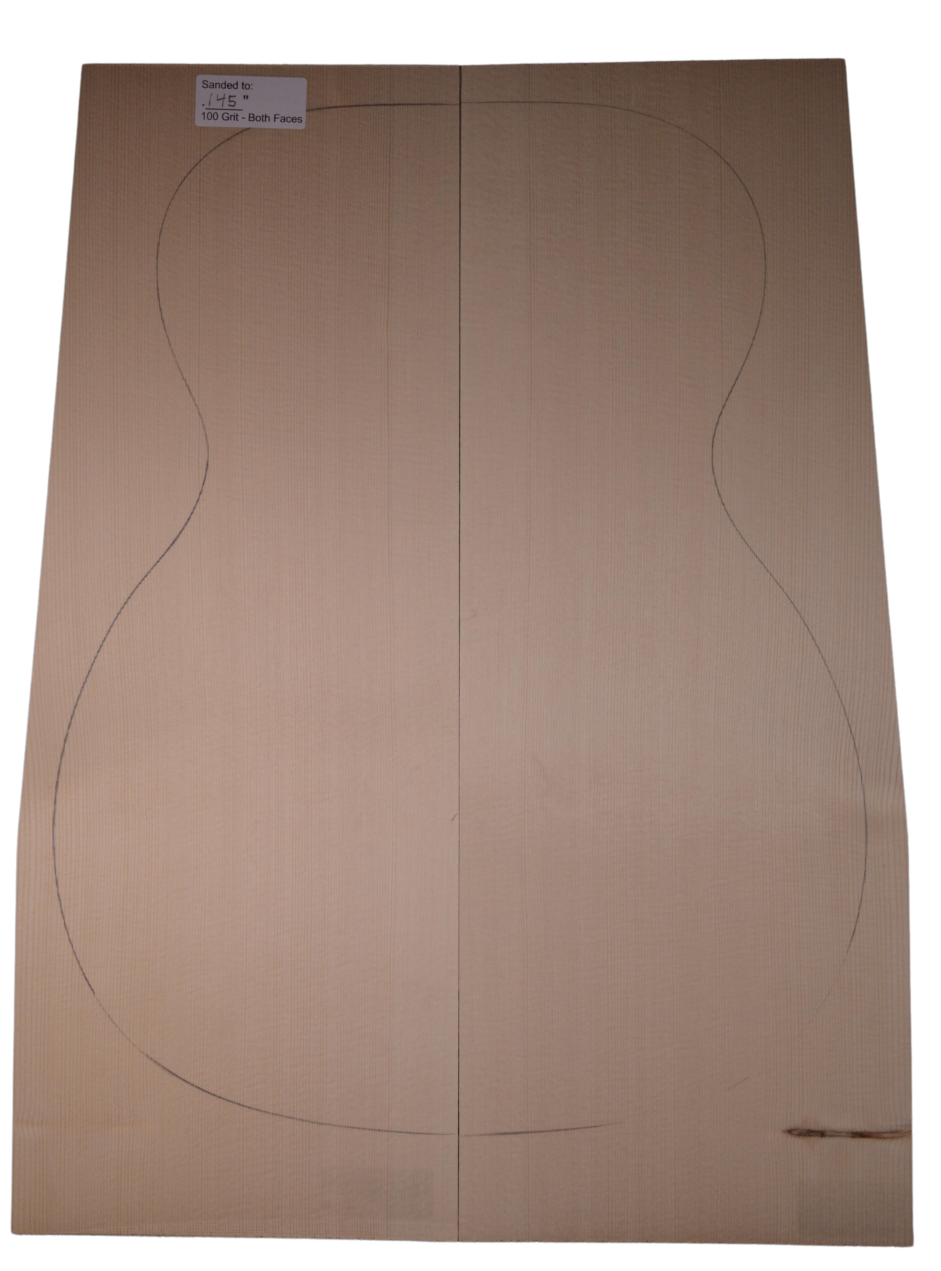 Spruce (European) GuitarSoundboardATC EUTOPS3.G.032