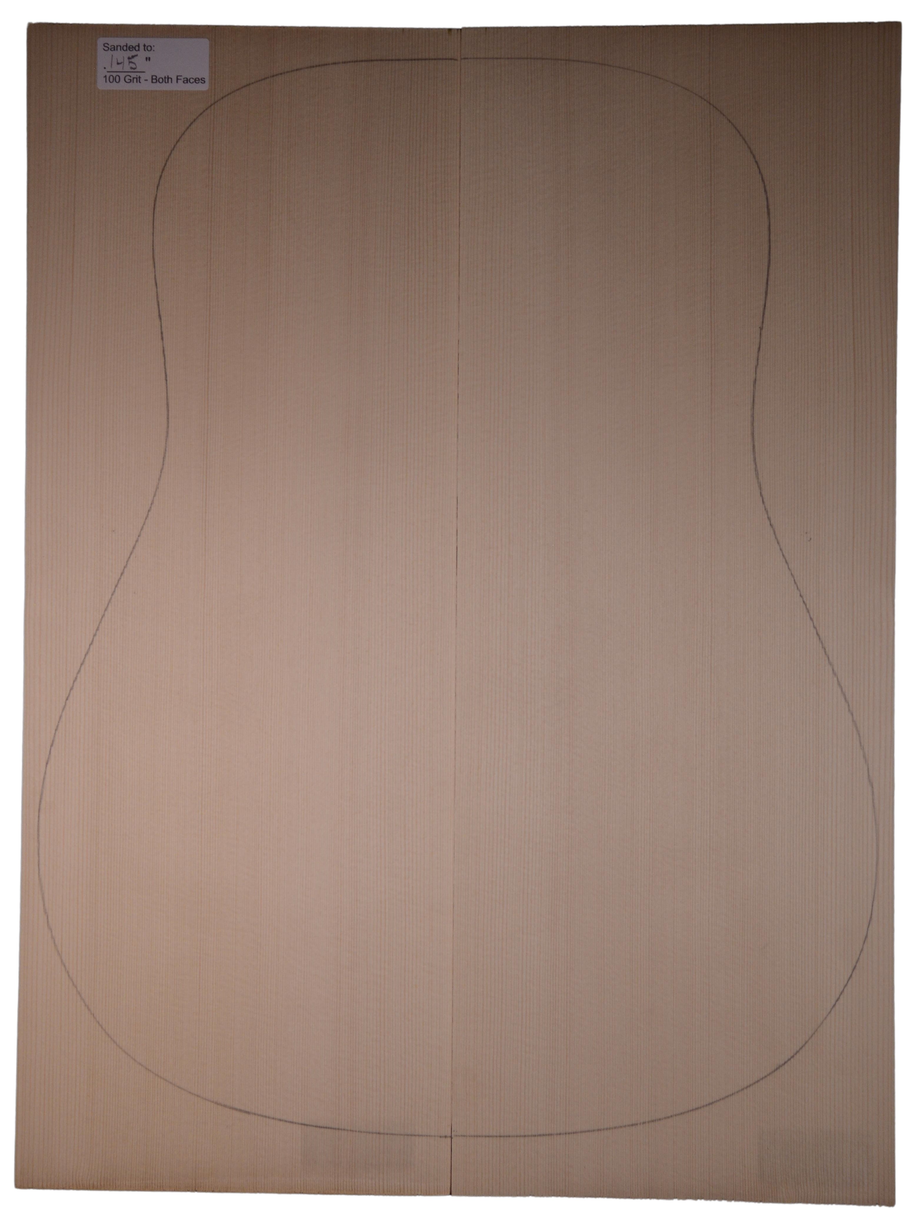 Spruce (European) GuitarSoundboardATC EUTOPS3.G.043