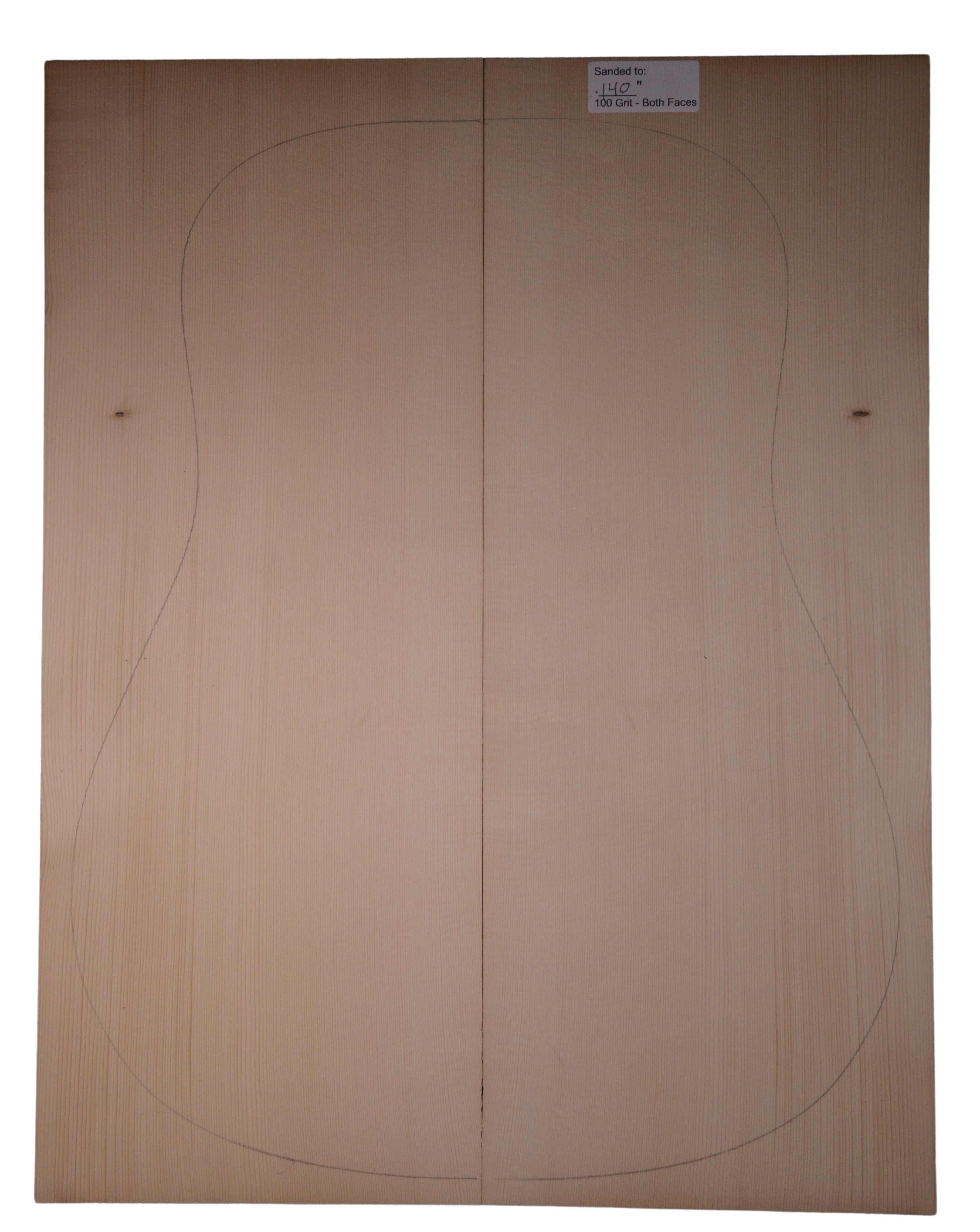 Spruce (European) GuitarSoundboardATC EUTOPS3.G.045