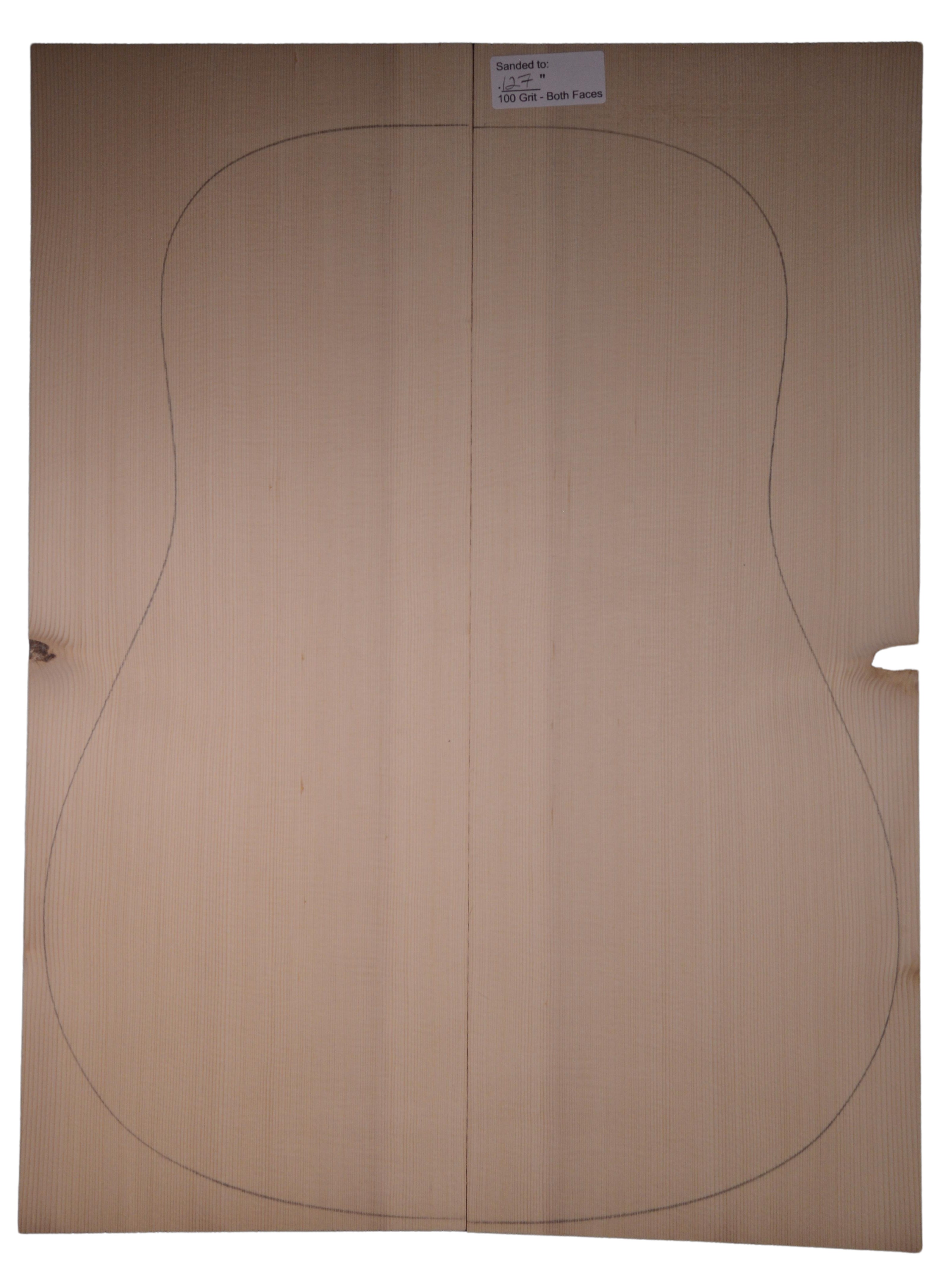 Spruce (European) GuitarSoundboardATC EUTOPS3.G.079