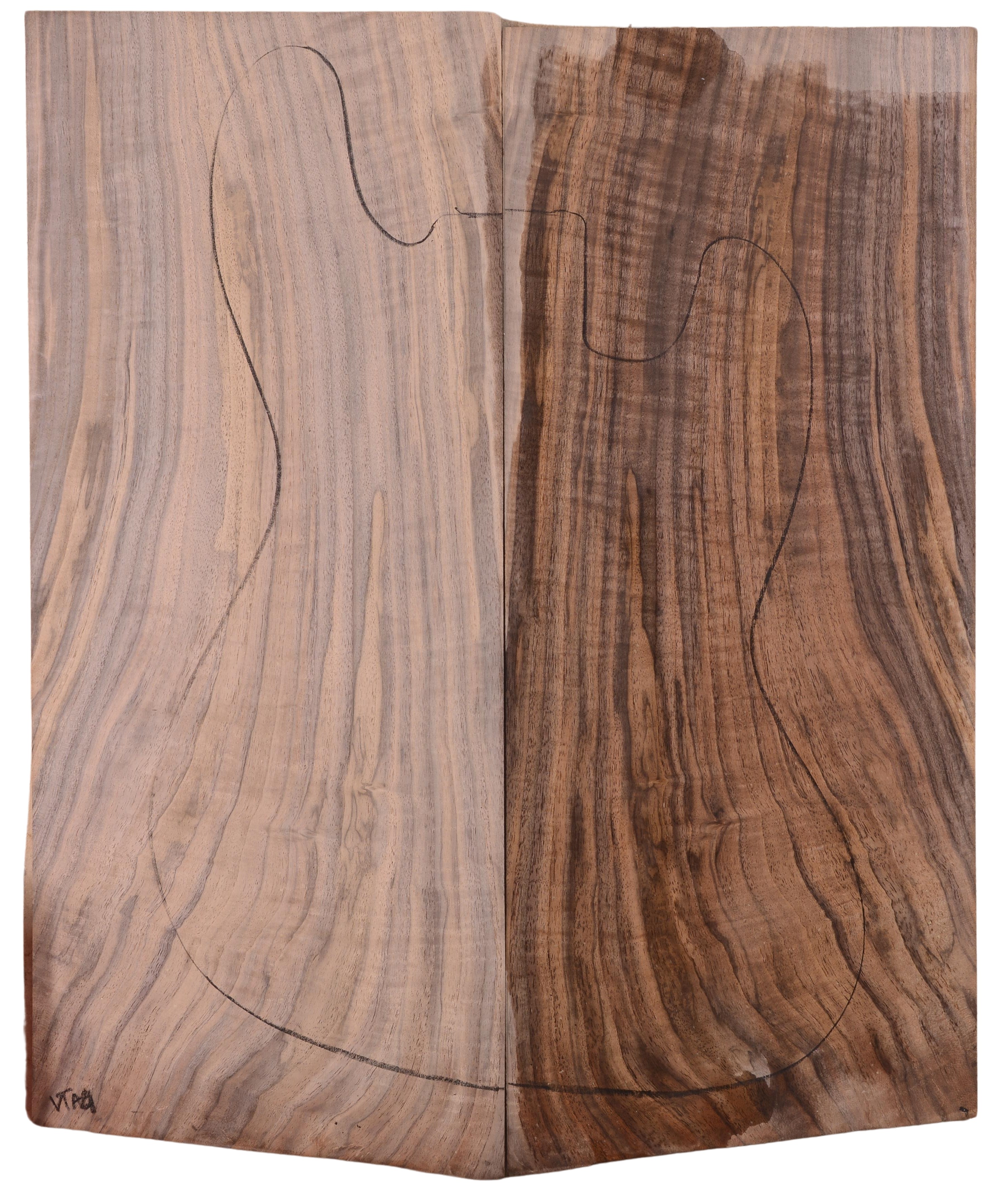 Walnut (Black) GuitarSolidBodyTopATC FENWAL.G.003