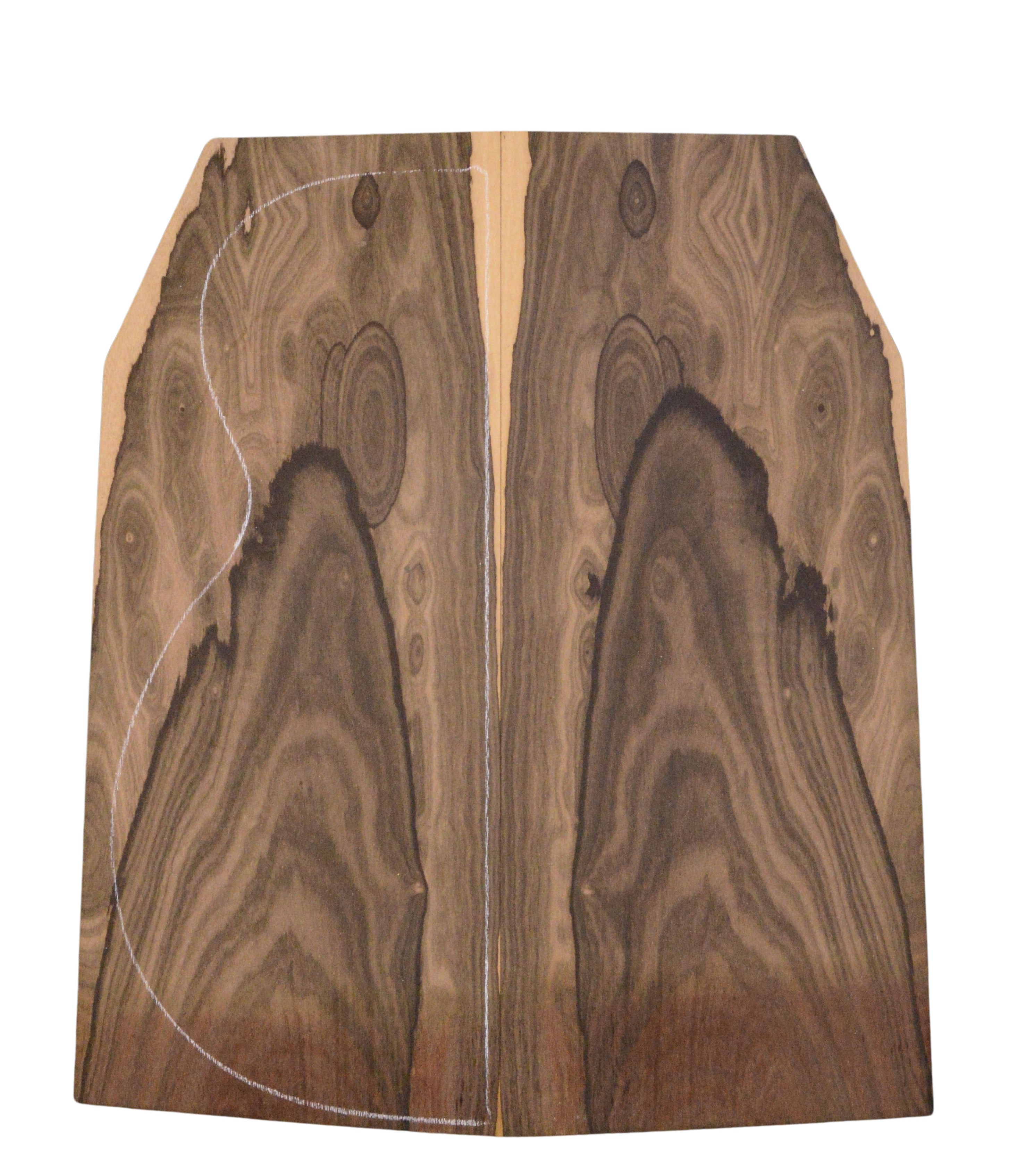 Ziricote GuitarBack2pcATC GB5771.G.010