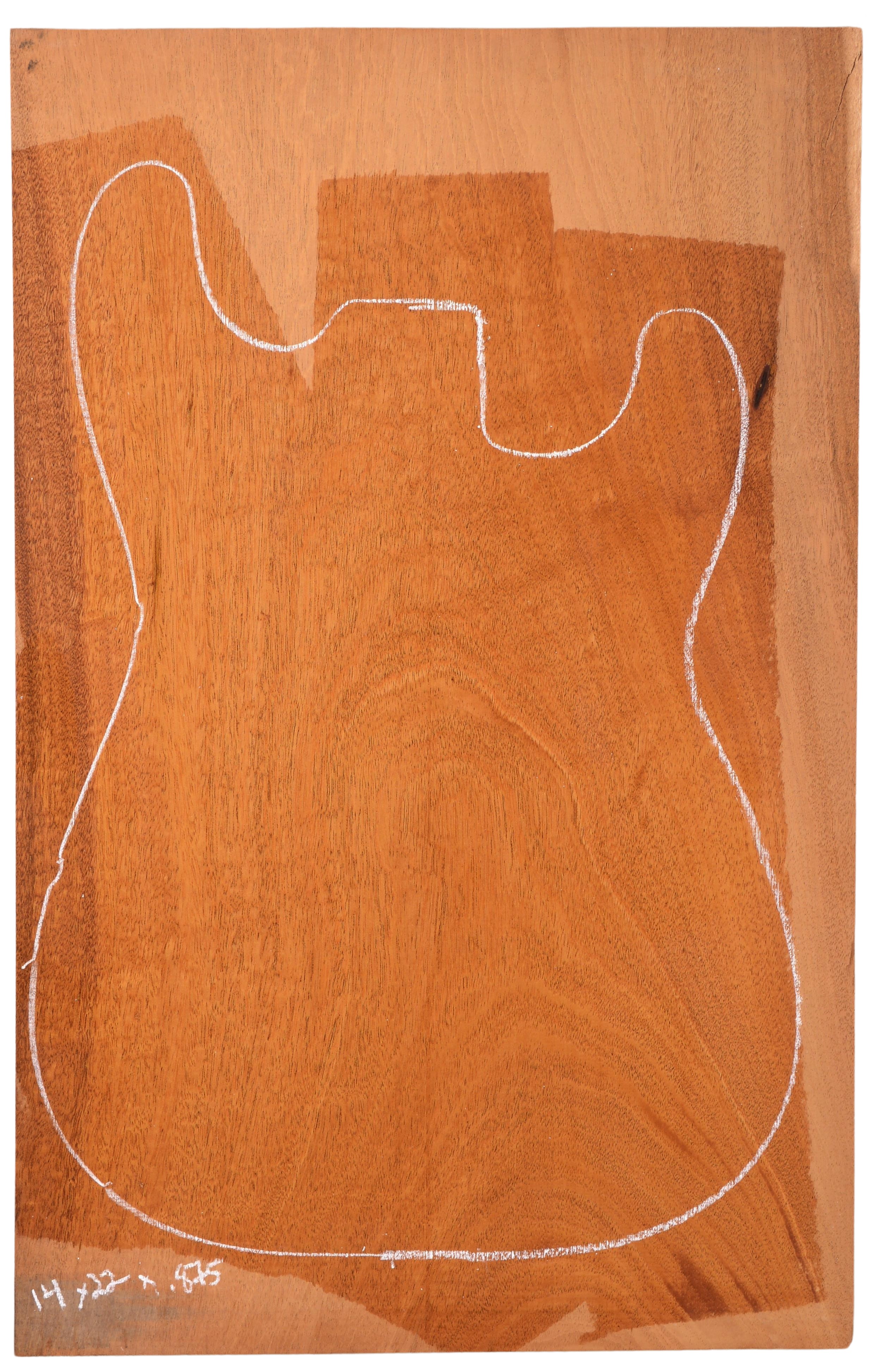 Mahogany (Genuine) GuitarBilletATC GMAH.G.013