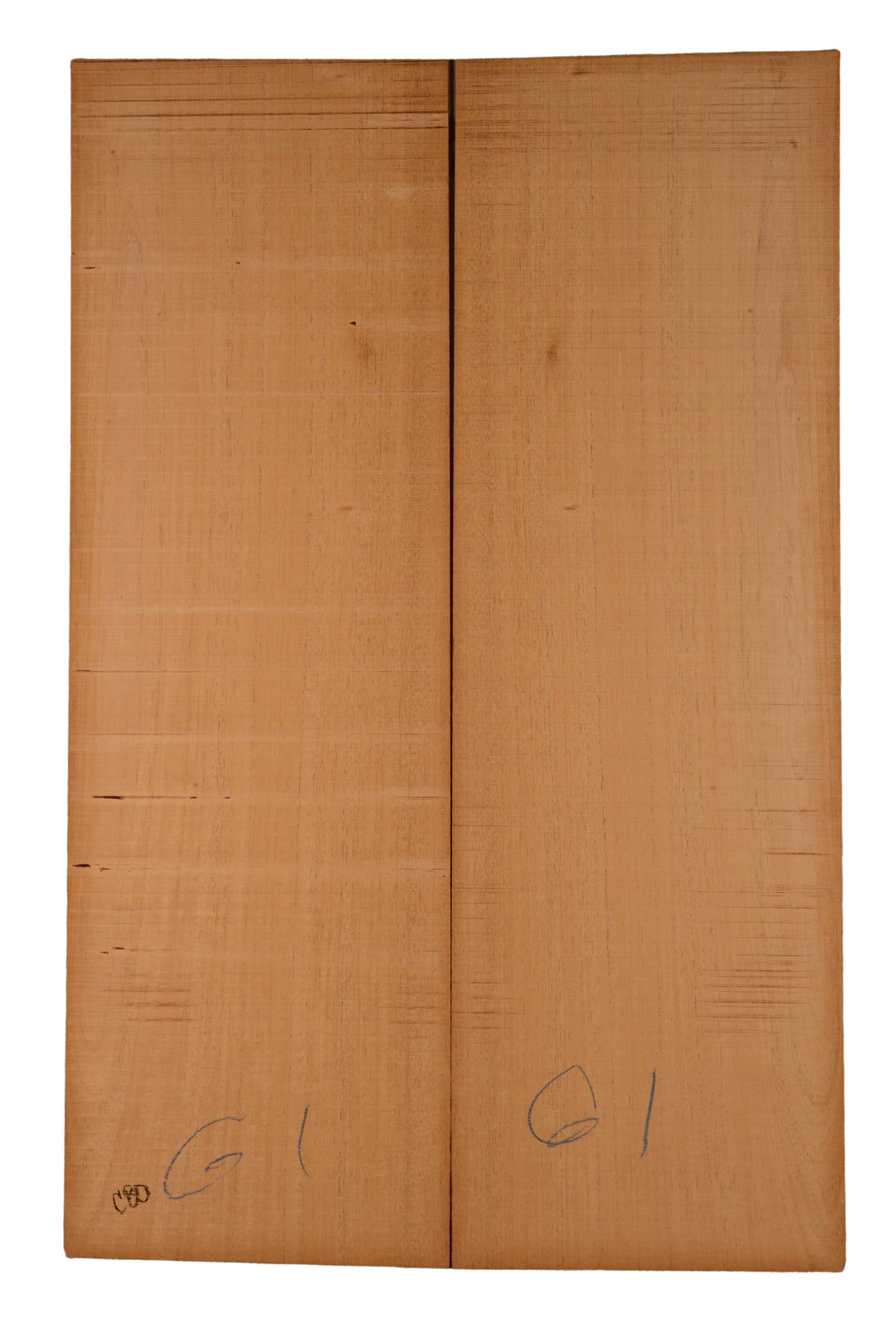 Mahogany (Genuine) GuitarBack2pcATC GMAH5.014