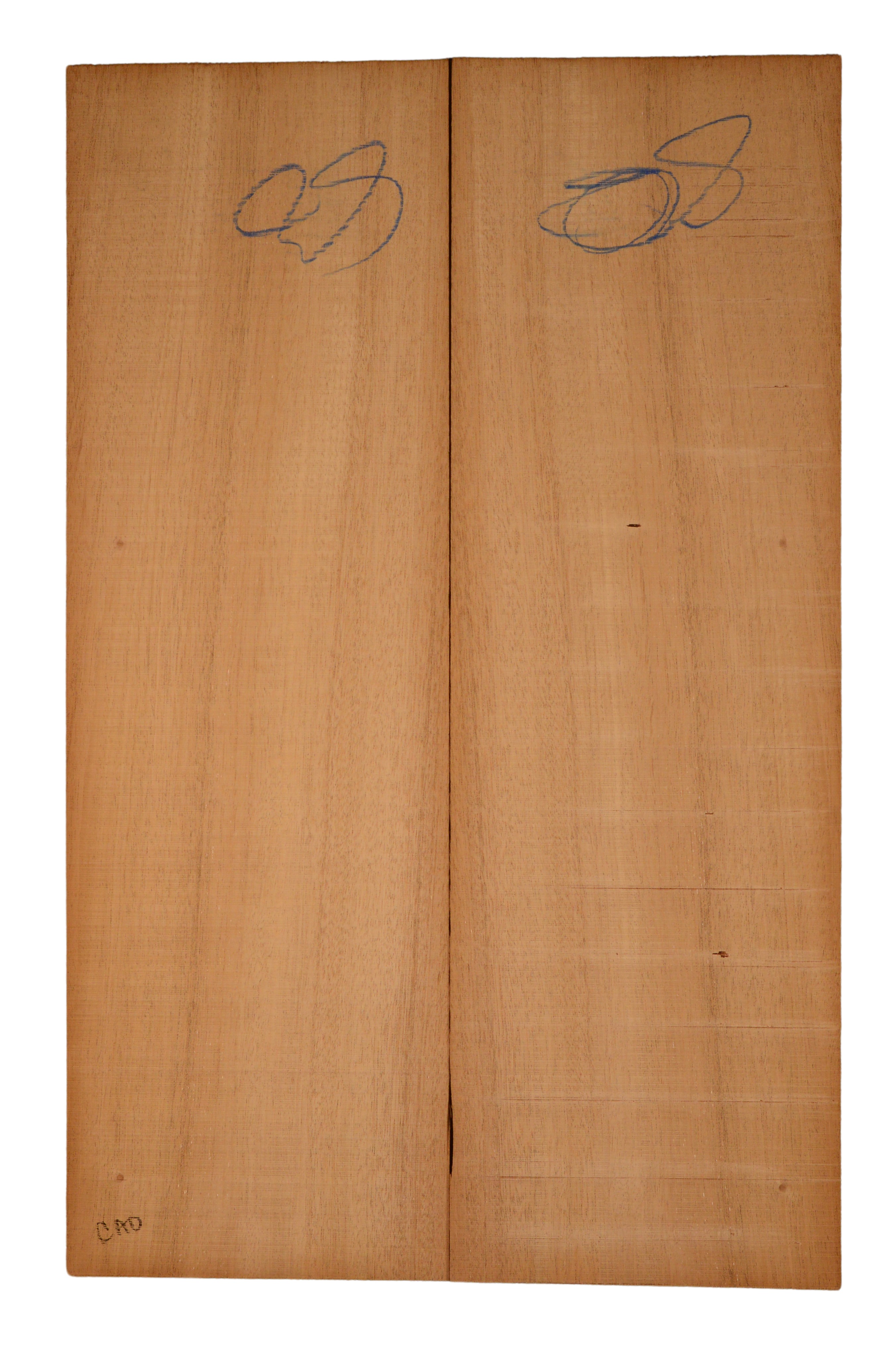 Mahogany (Genuine) GuitarBack2pcATC GMAH5.036