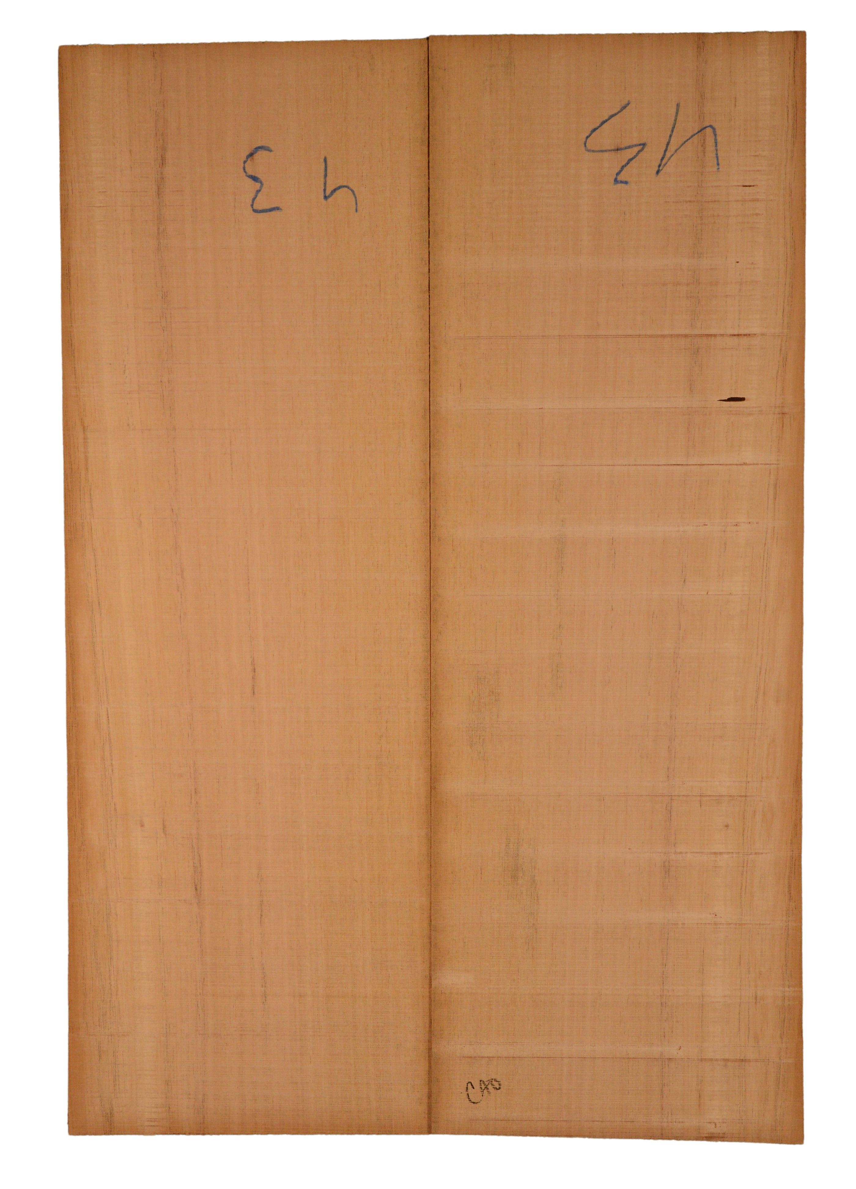 Mahogany (Genuine) GuitarBack2pcATC GMAH5.038