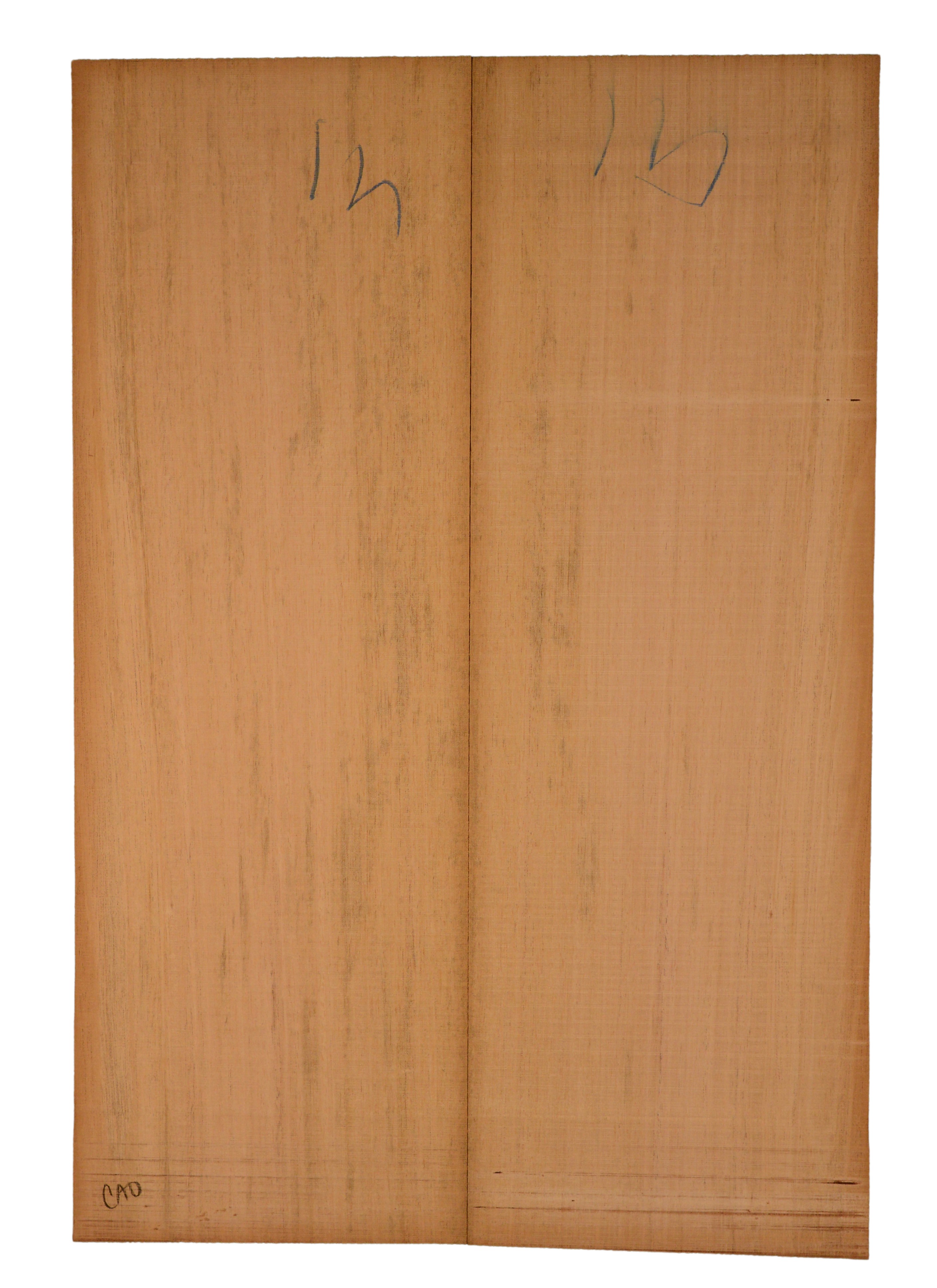 Mahogany (Genuine) GuitarBack2pcATC GMAH5.039