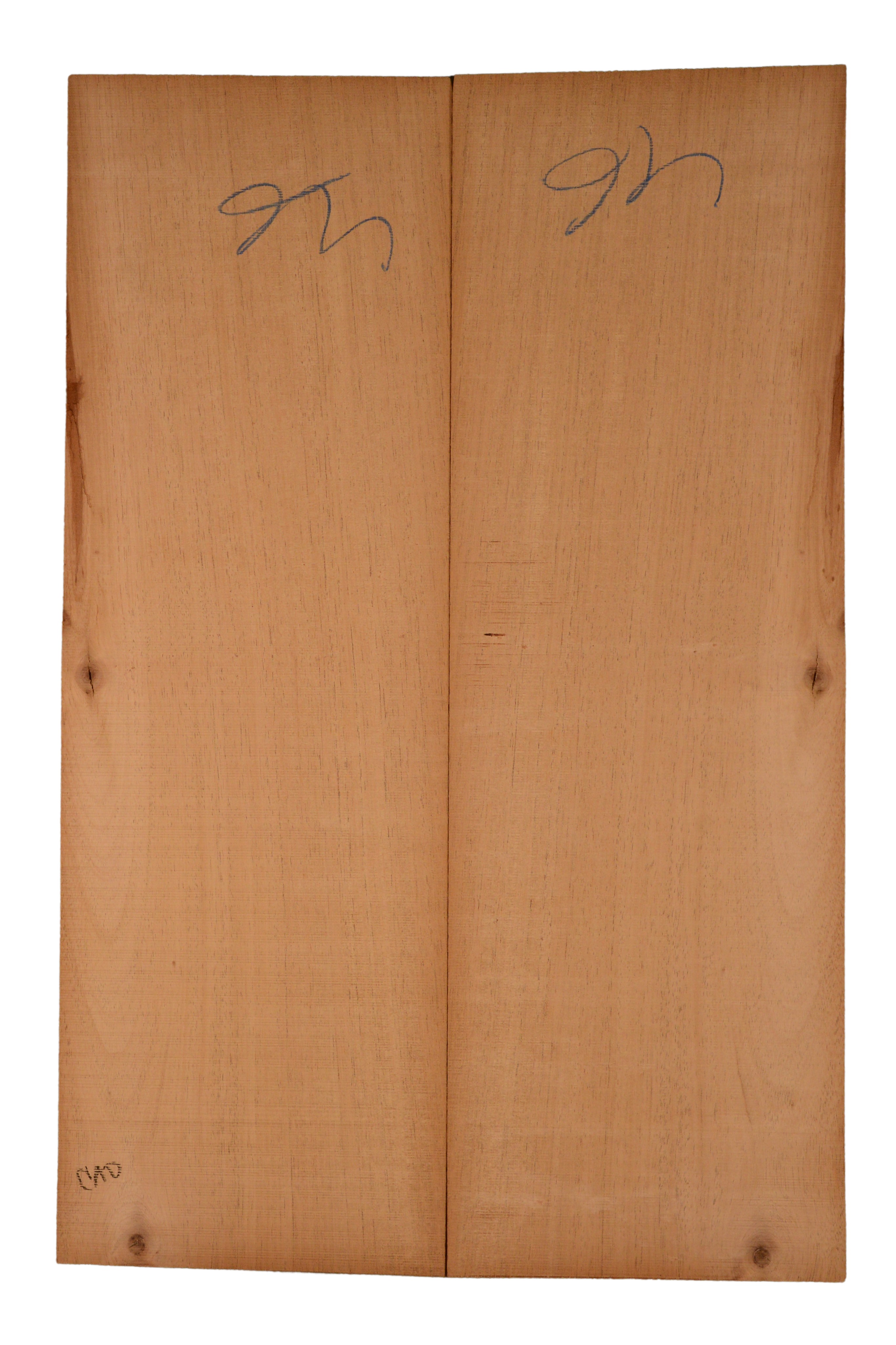 Mahogany (Genuine) GuitarBack2pcATC GMAH5.206