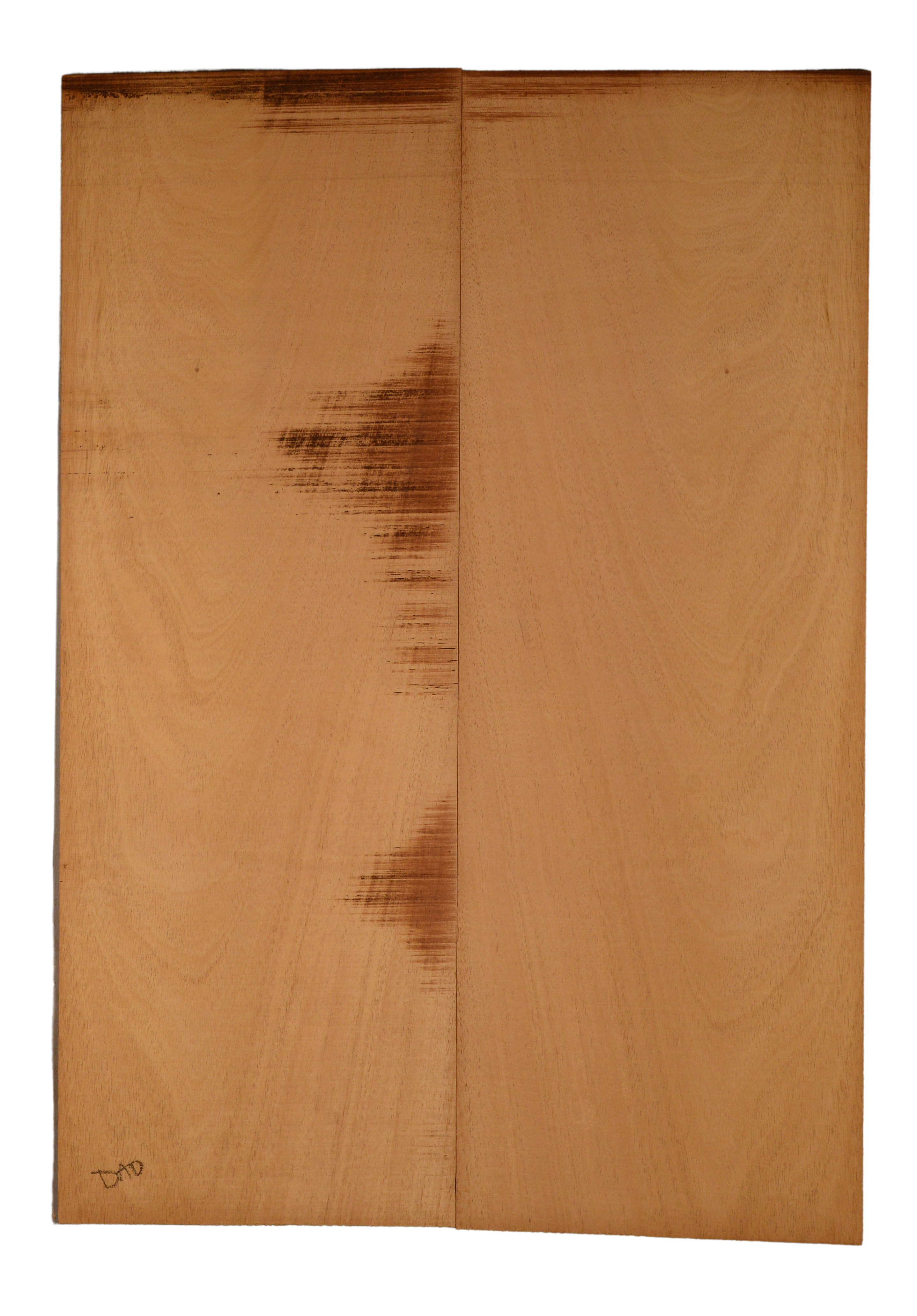 Mahogany (Genuine) GuitarBack2pcATC GMAH5.229