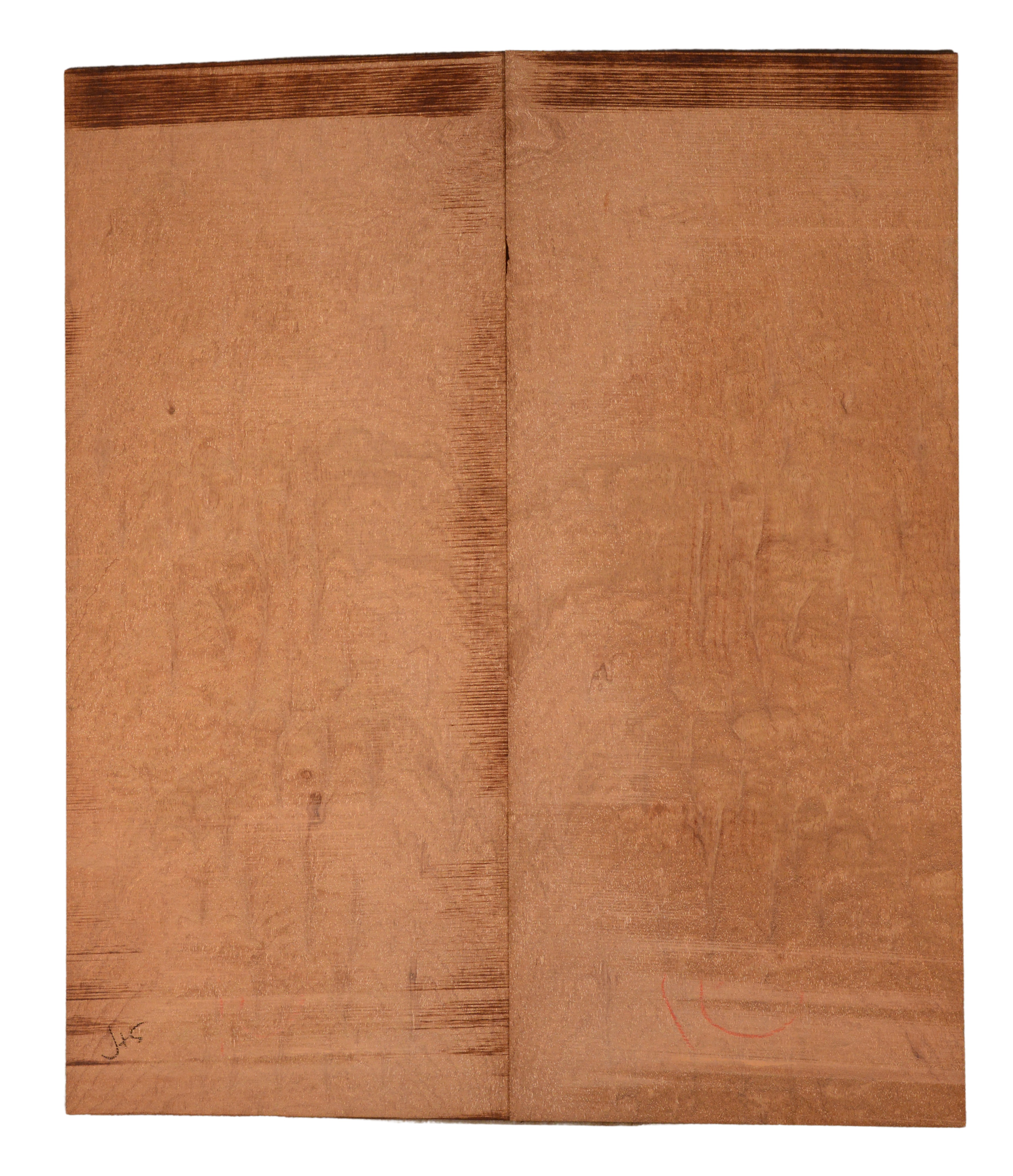 Mahogany (Genuine) GuitarBack2pcATC GMAH5.299