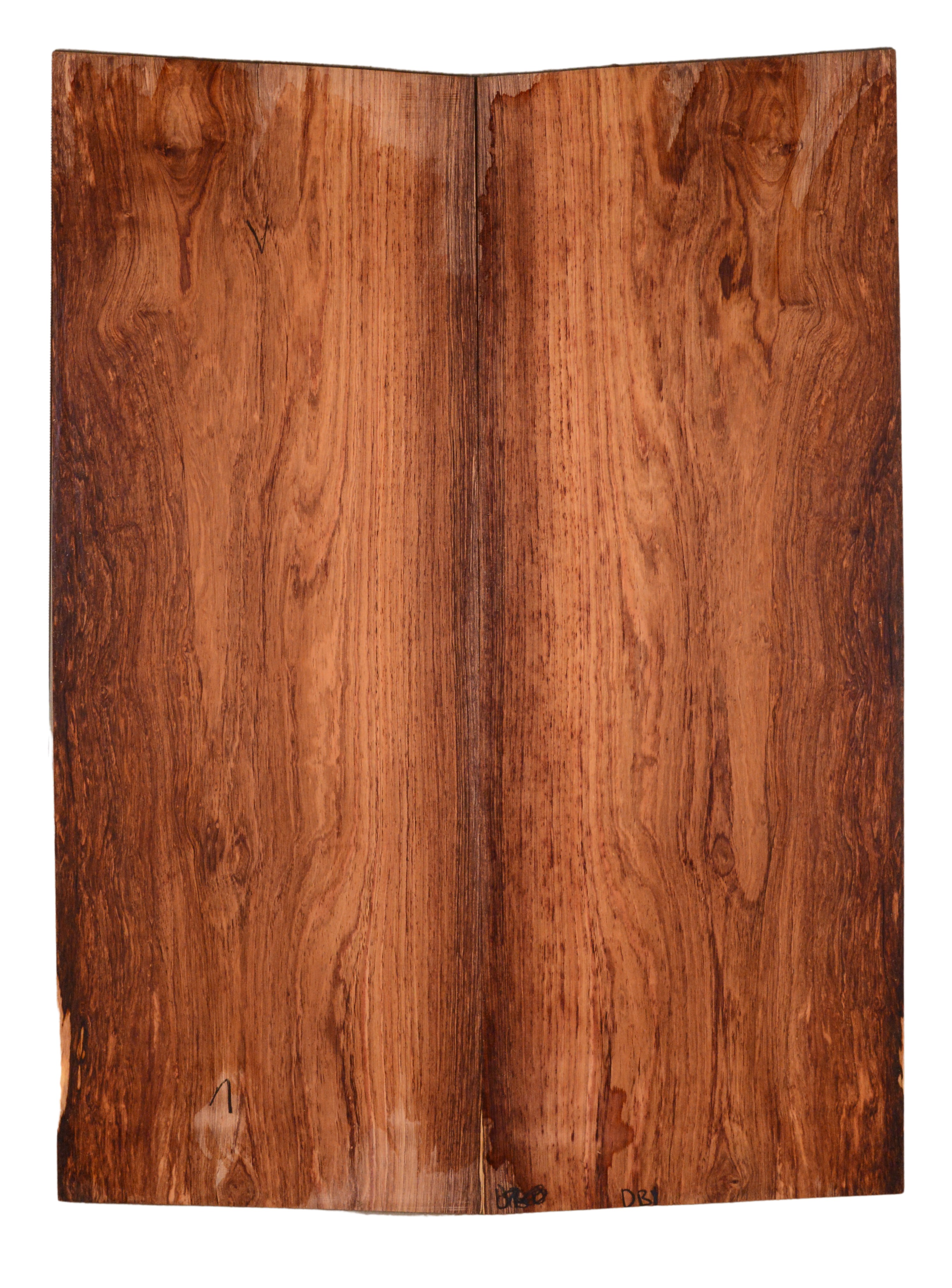 Rosewood (Honduras) GuitarBack2pcATC HONRW1.302