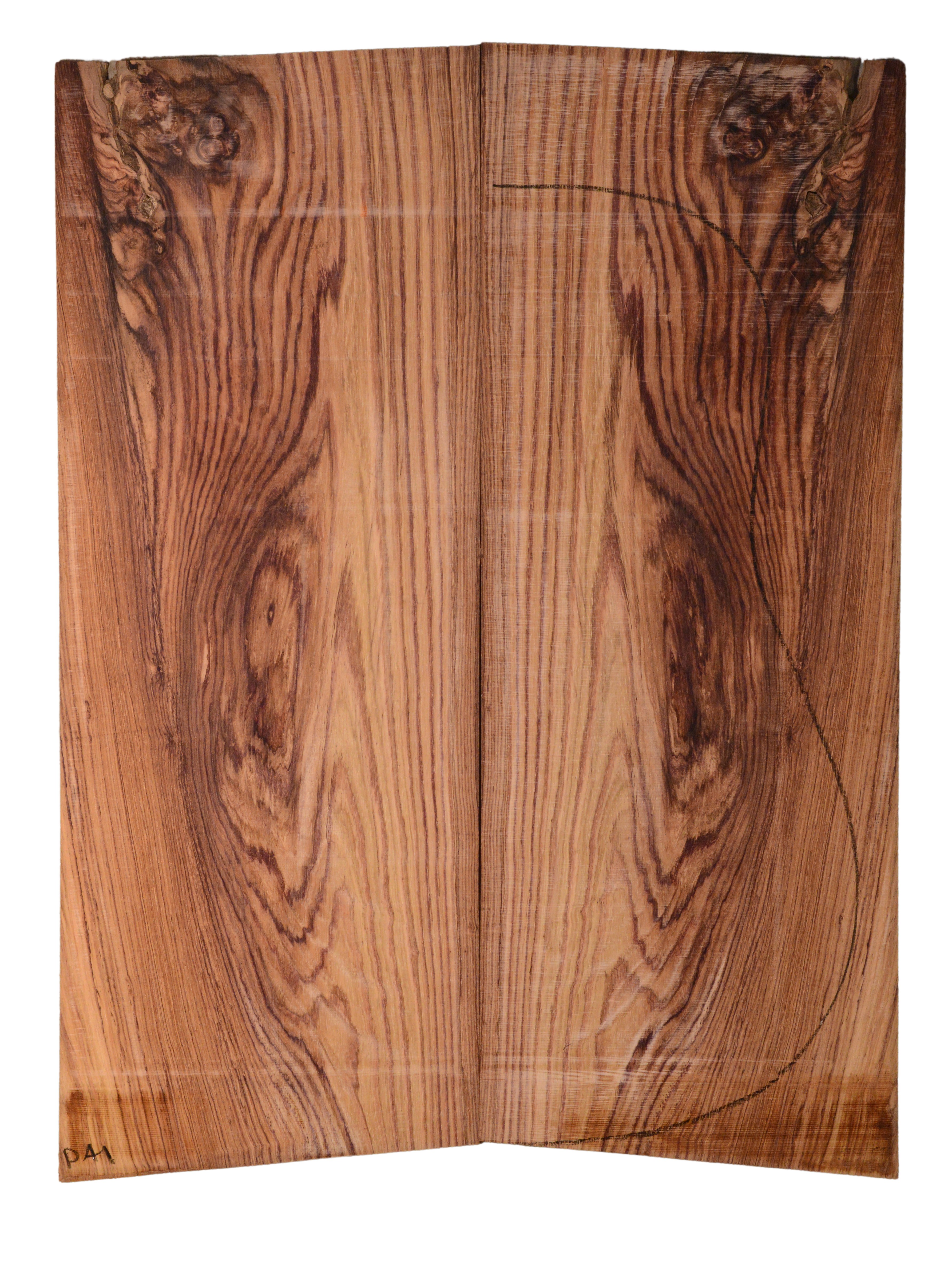 Rosewood (Honduras) GuitarBack2pcATC HONRW1.750