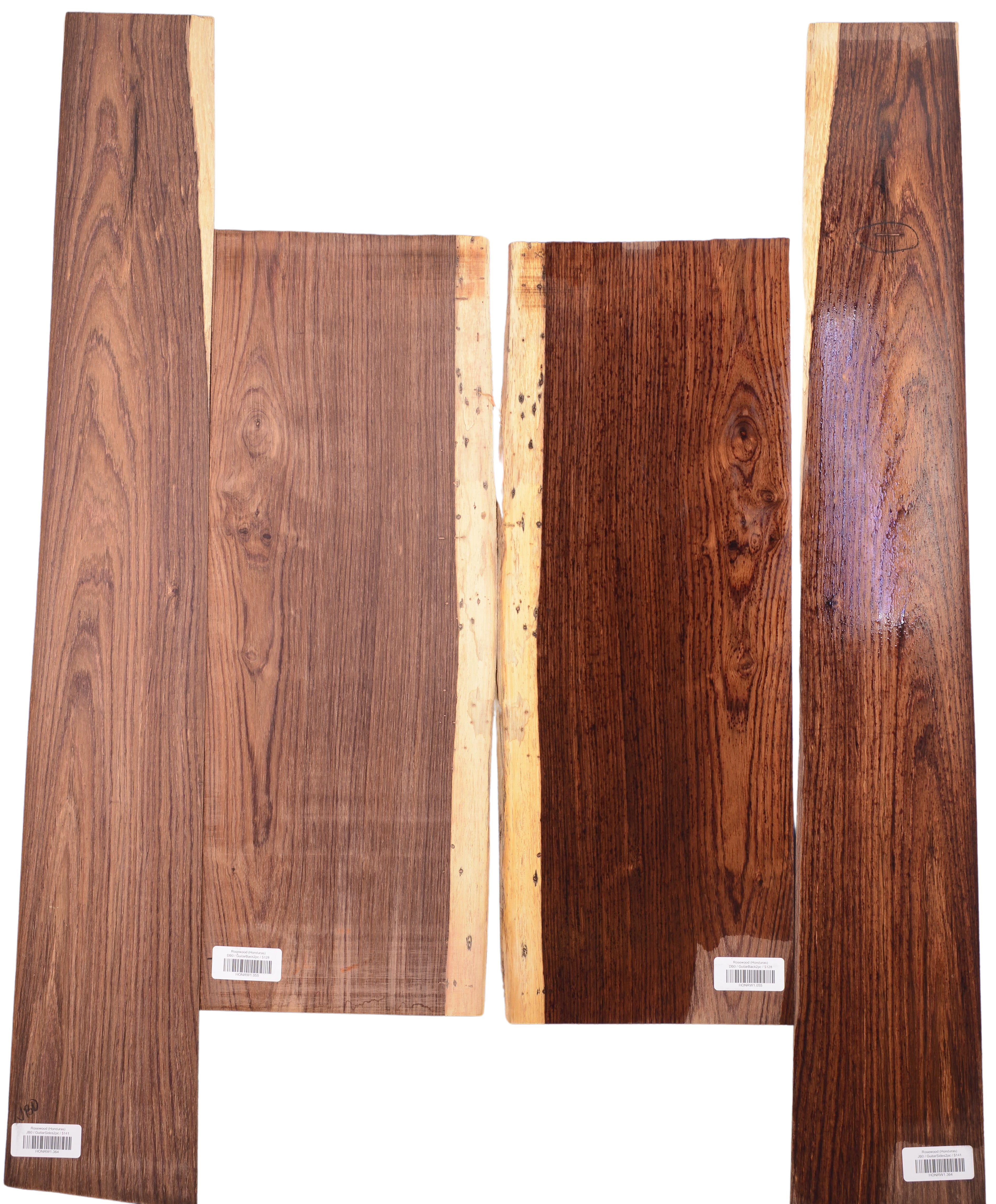Rosewood (Honduras) GuitarSet4pcATC HONRW1.G.1060