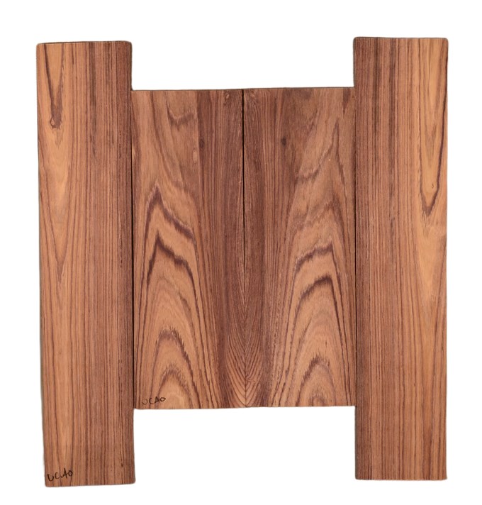 Rosewood (Honduras) UkeSet4pcATC HONRW1.G.765