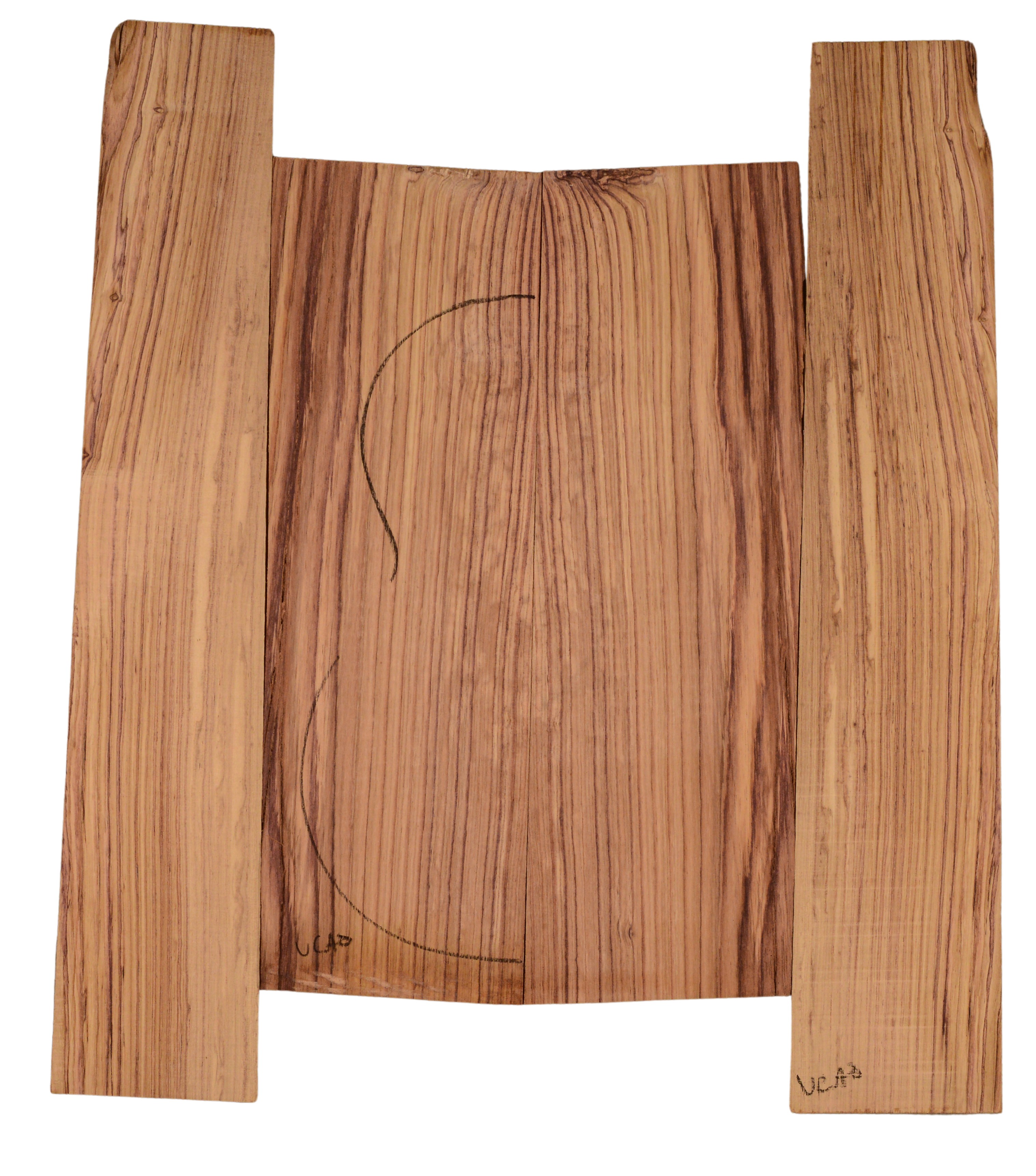 Rosewood (Honduras) UkeSet4pcATC HONRW1.G.766