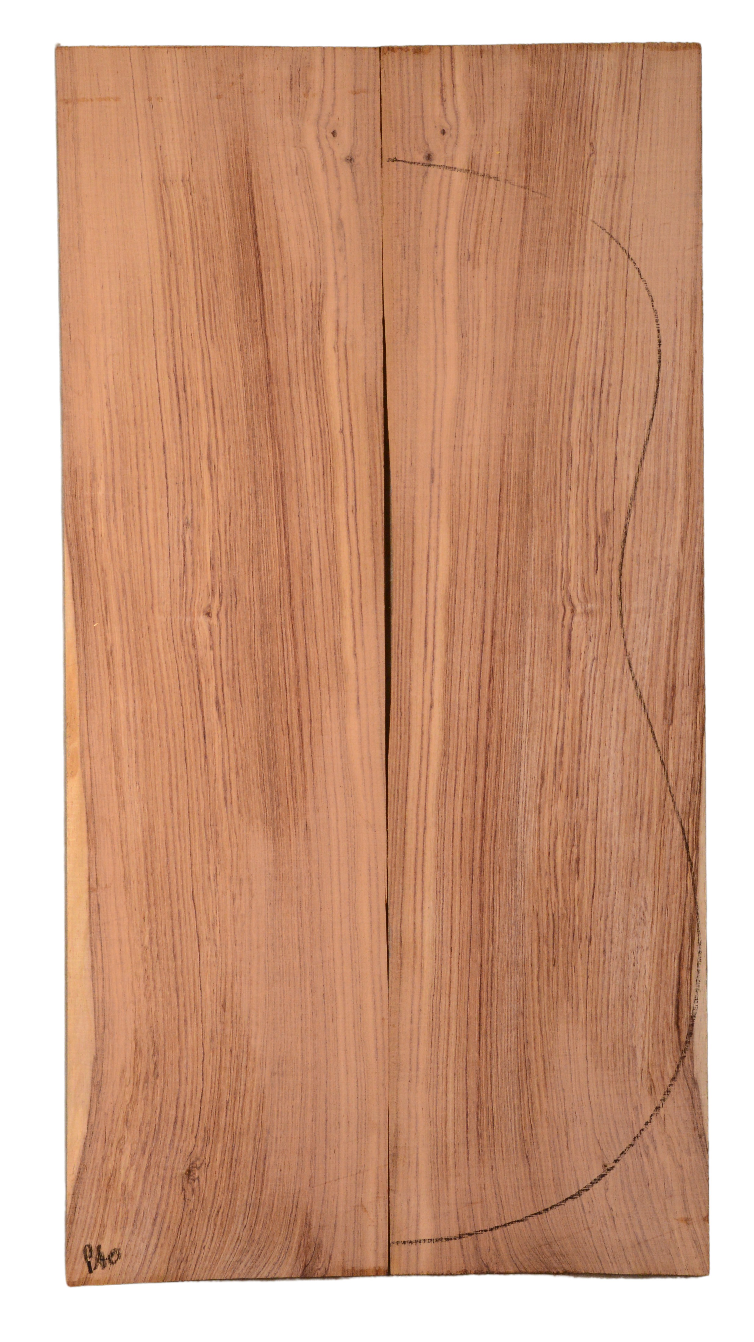 Rosewood (Honduras) GuitarBack2pcATC HONRW1.G.796