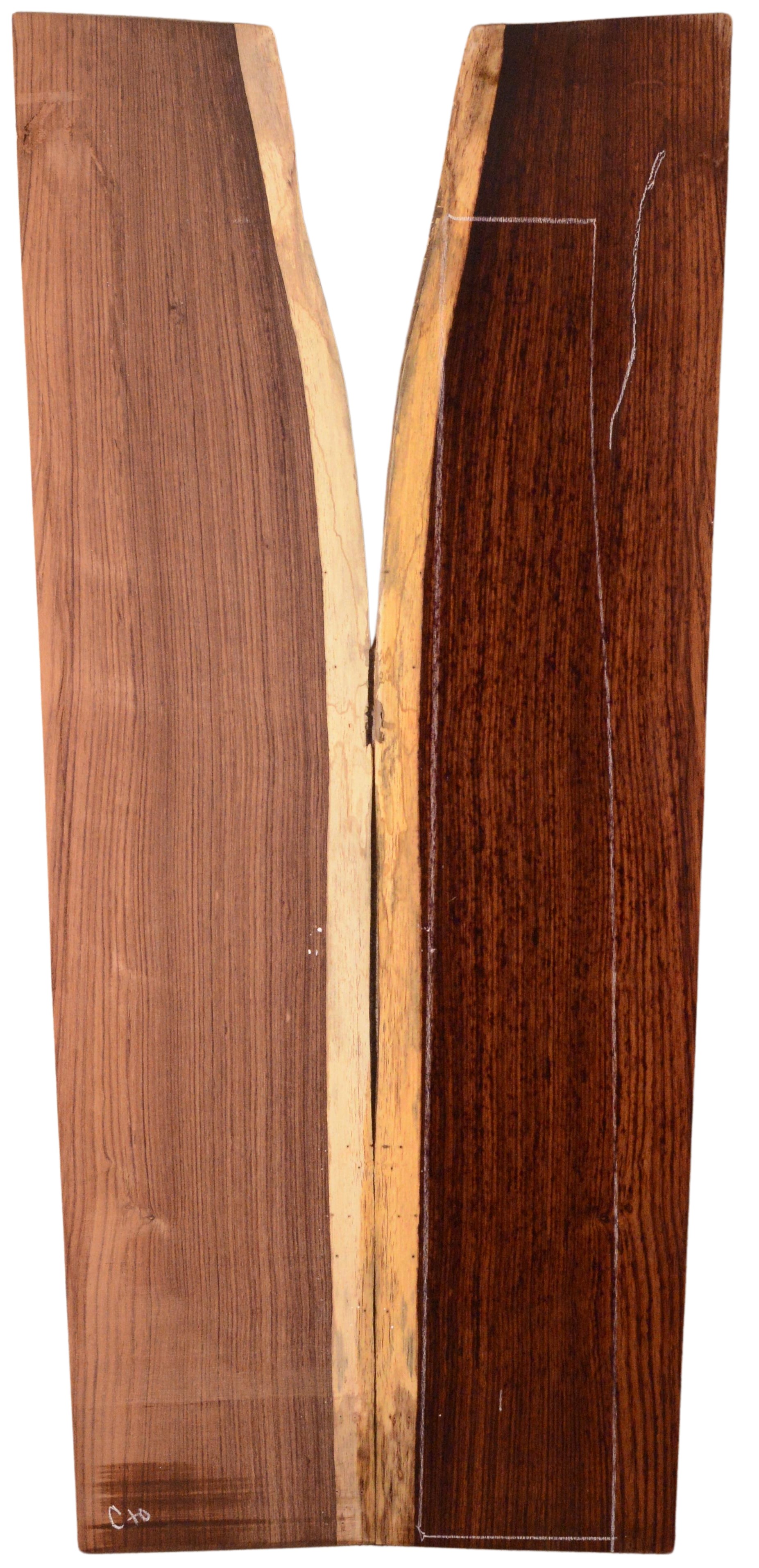 Rosewood (Honduras) GuitarSides2pcATC HONRW1.G.818