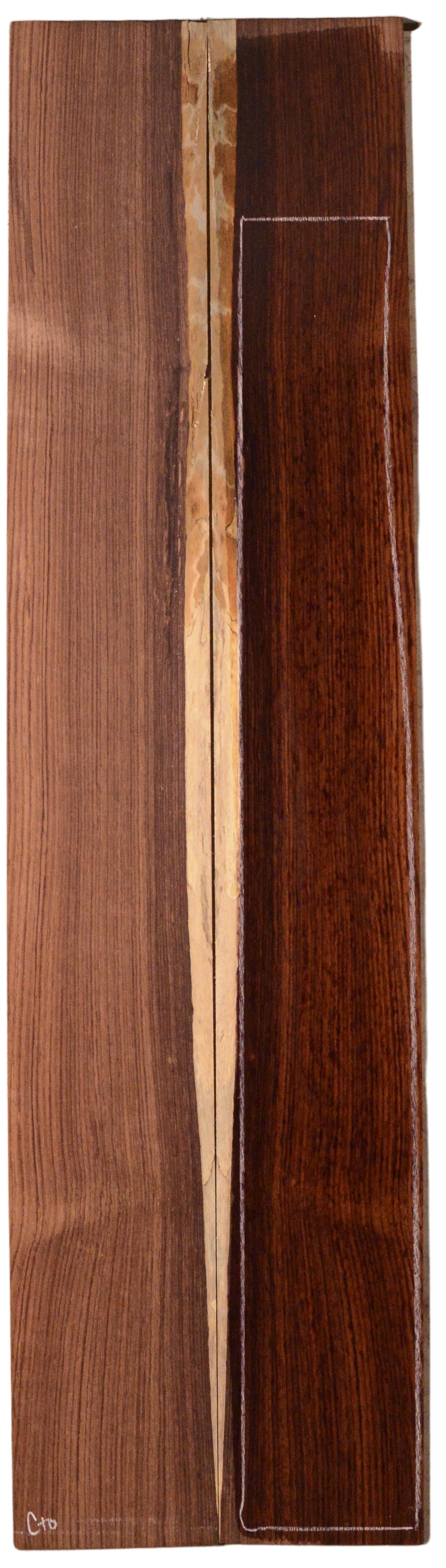 Rosewood (Honduras) GuitarSides2pcATC HONRW1.G.820