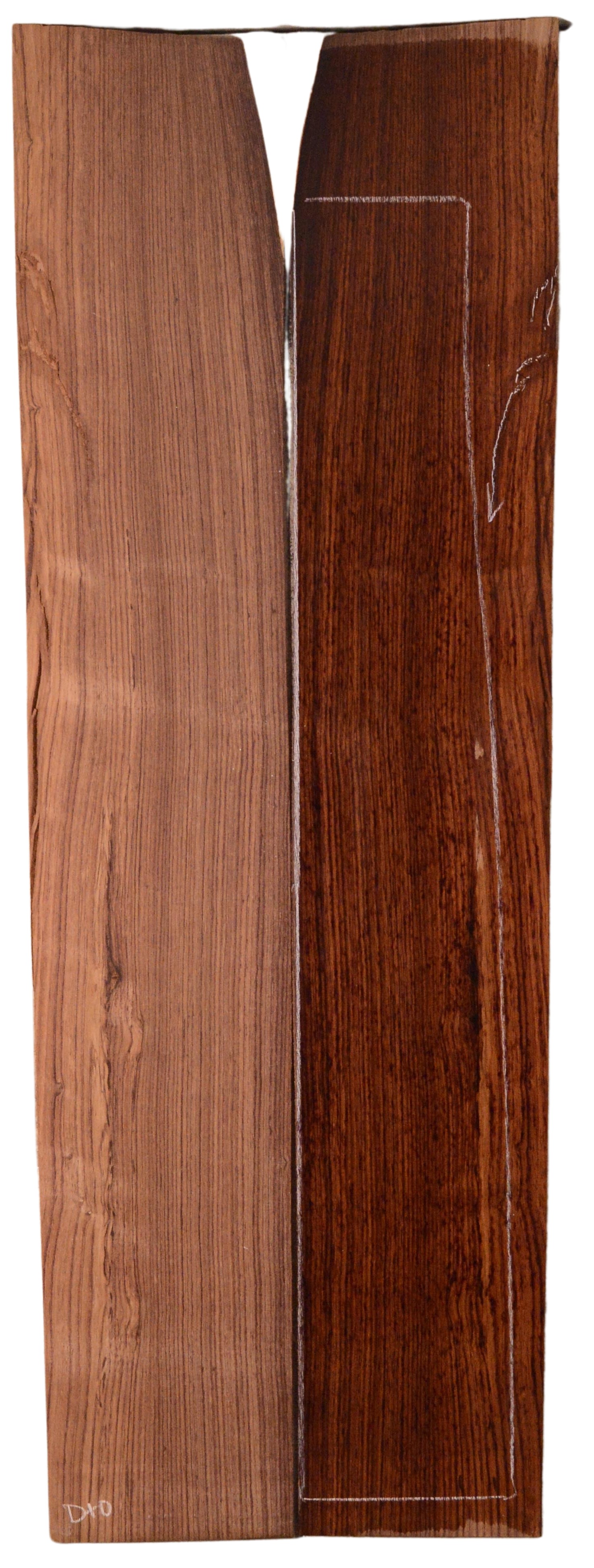 Rosewood (Honduras) GuitarSides2pcATC HONRW1.G.870