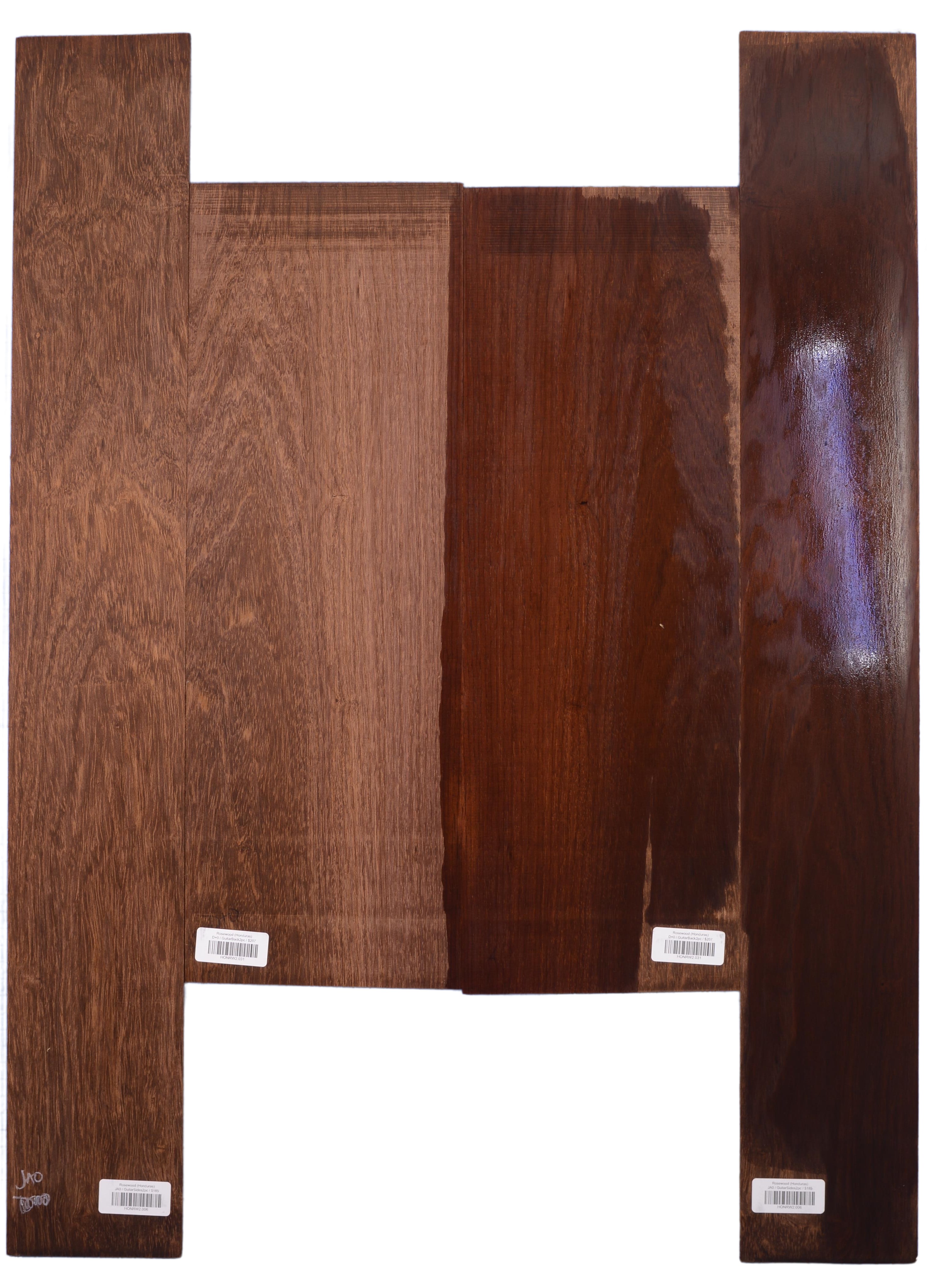 Rosewood (Honduras) GuitarSet4pcATC HONRW1.G.938